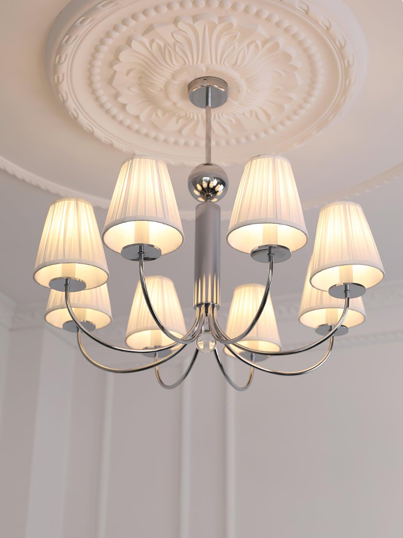 Simplicity Chrome Chandelier - Cueteks