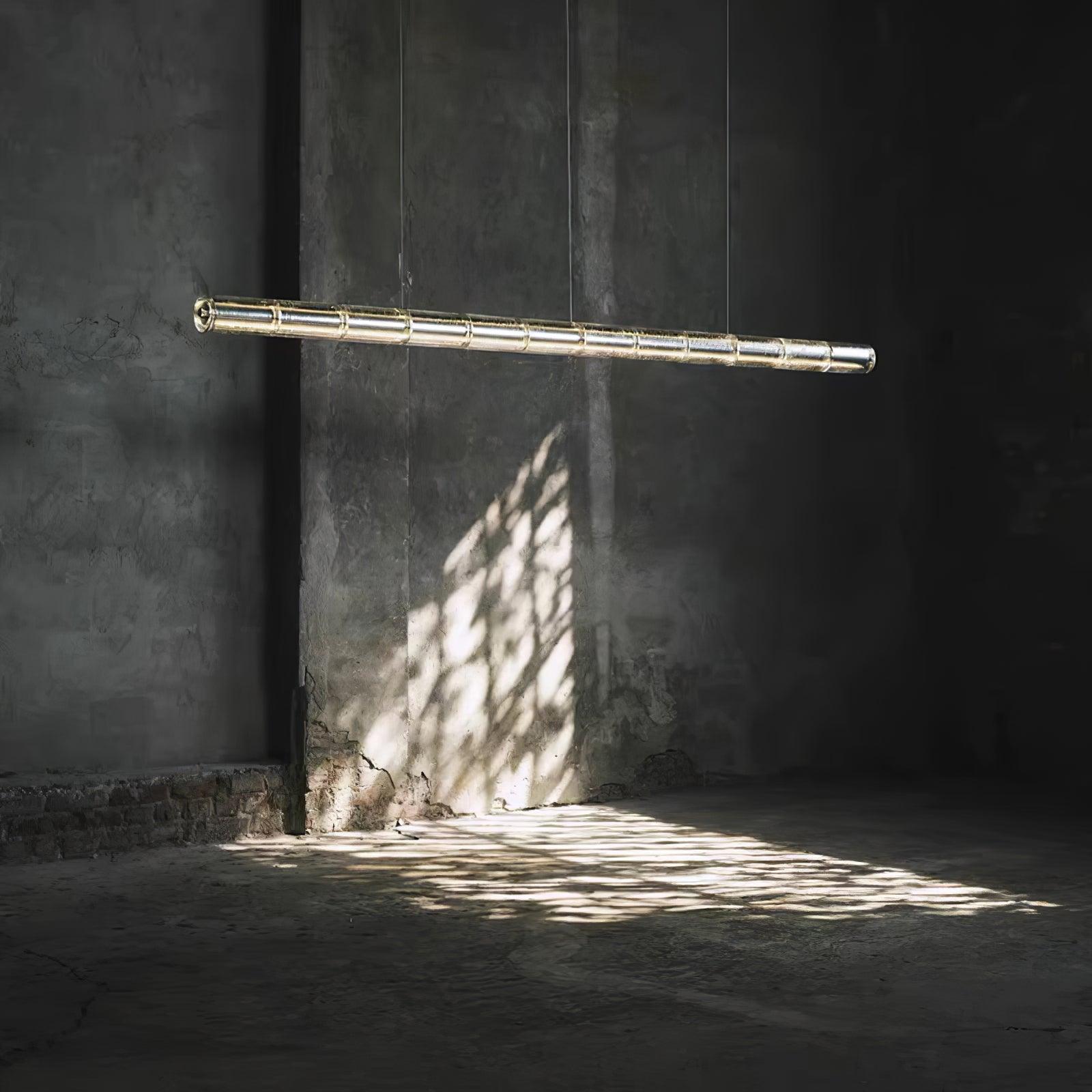 Mcdade Segmented Glass Chandelier - Cueteks