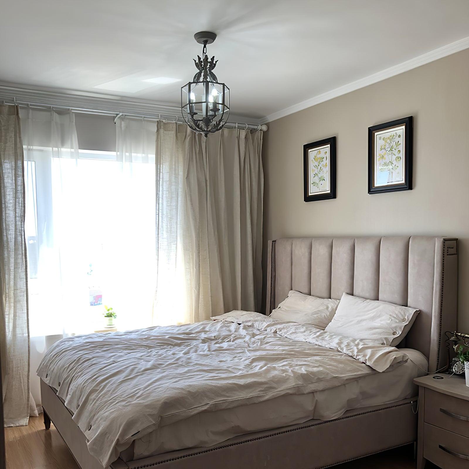 Lustre Retro Cage Chandelier - Cueteks