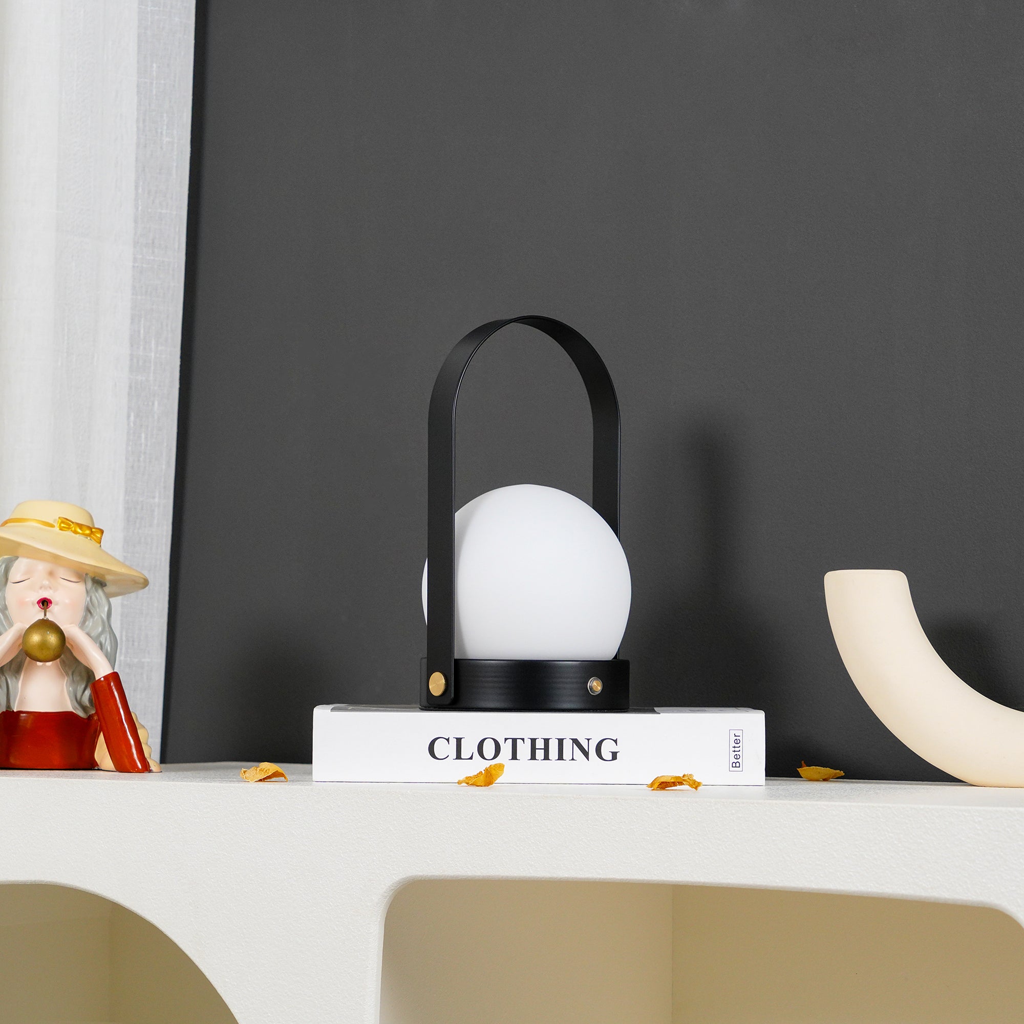 Carrie Built-in Battery Table Lamp - Cueteks