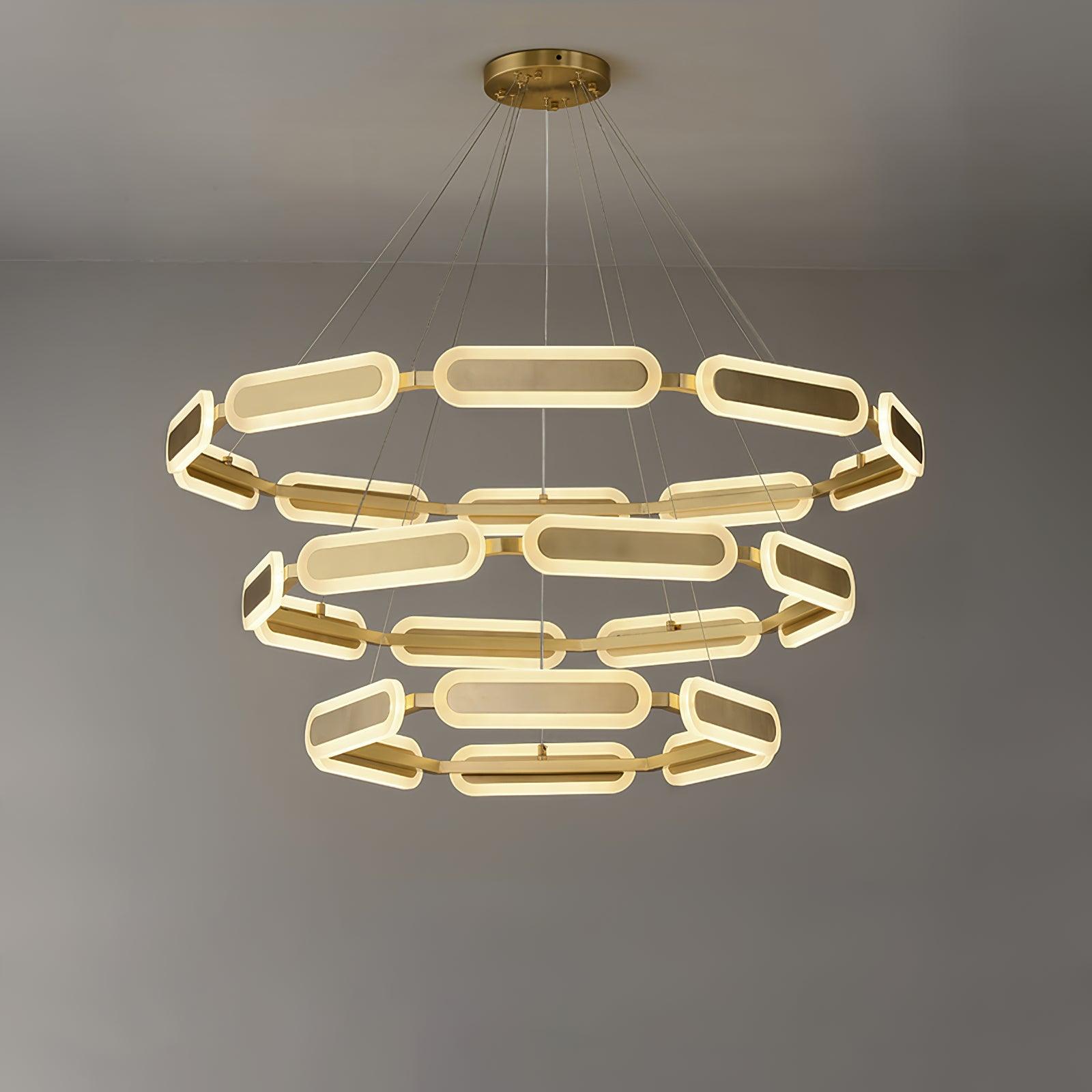 Swirl Chandelier - Cueteks