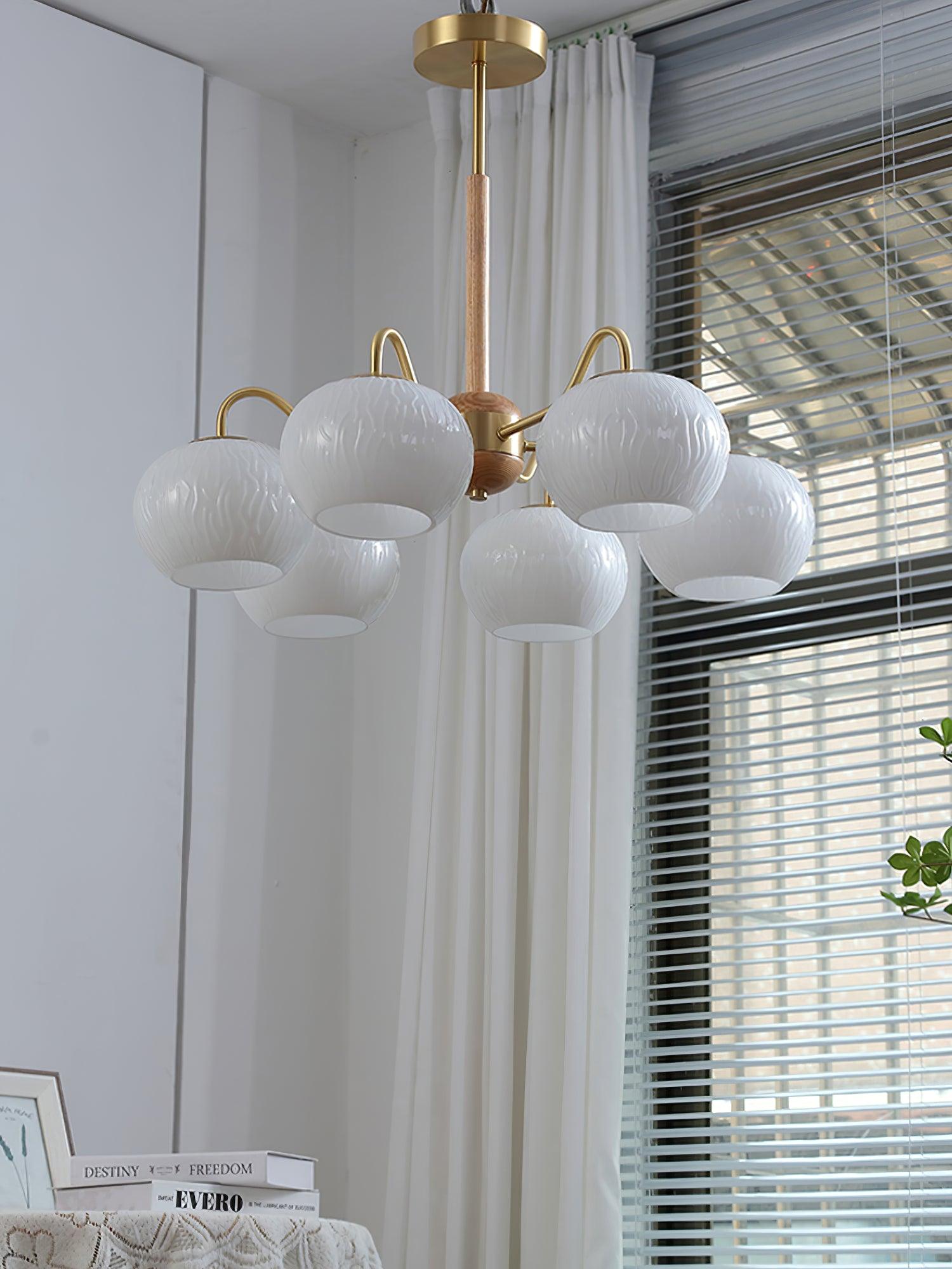 Hans Bergstrom Chandelier - Cueteks
