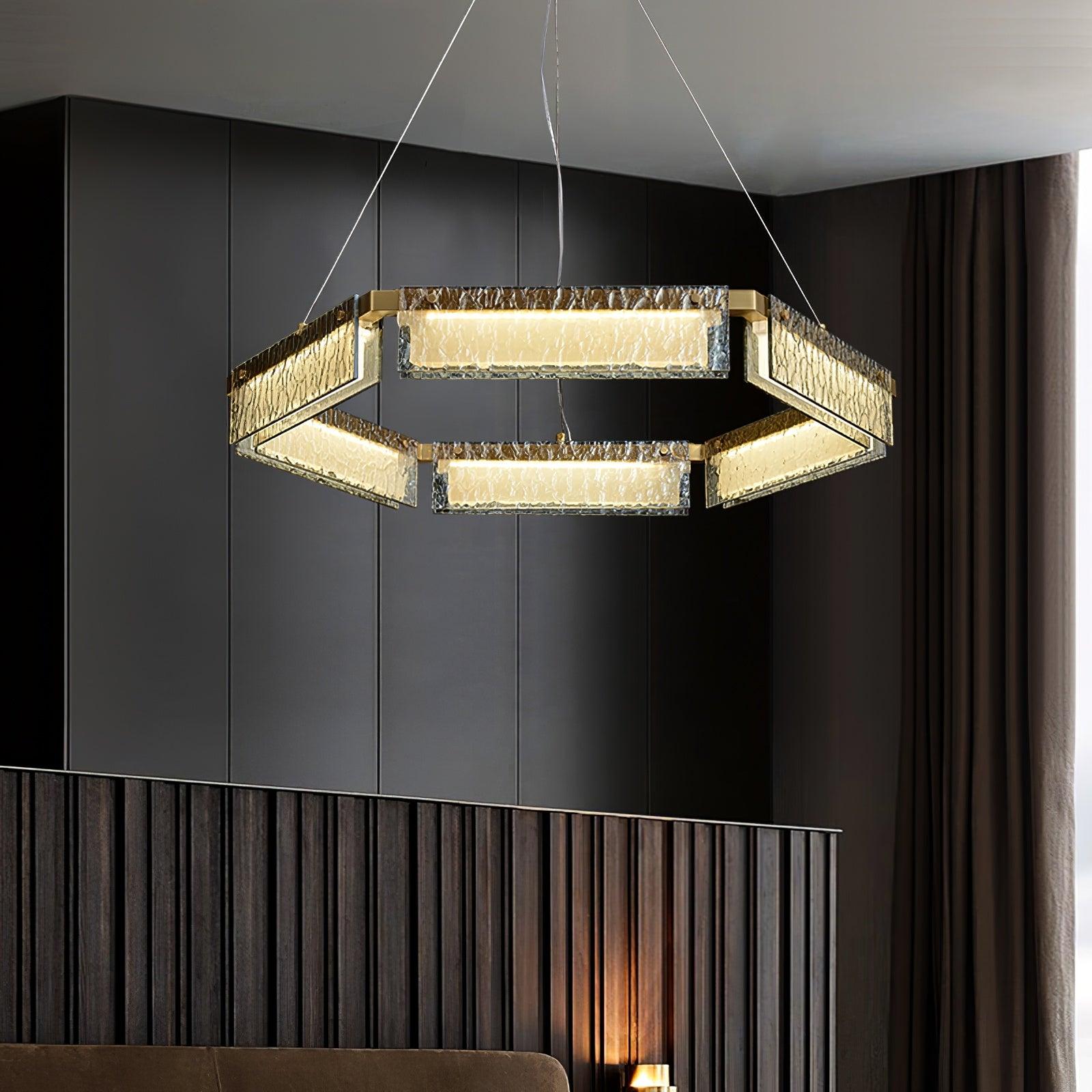 Asner LED Chandelier - Cueteks