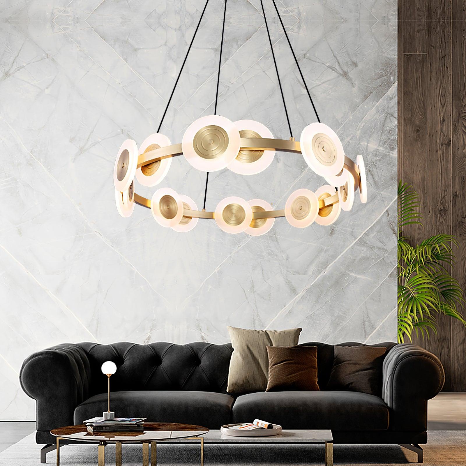 Samiya Nordic Chandelier - Cueteks