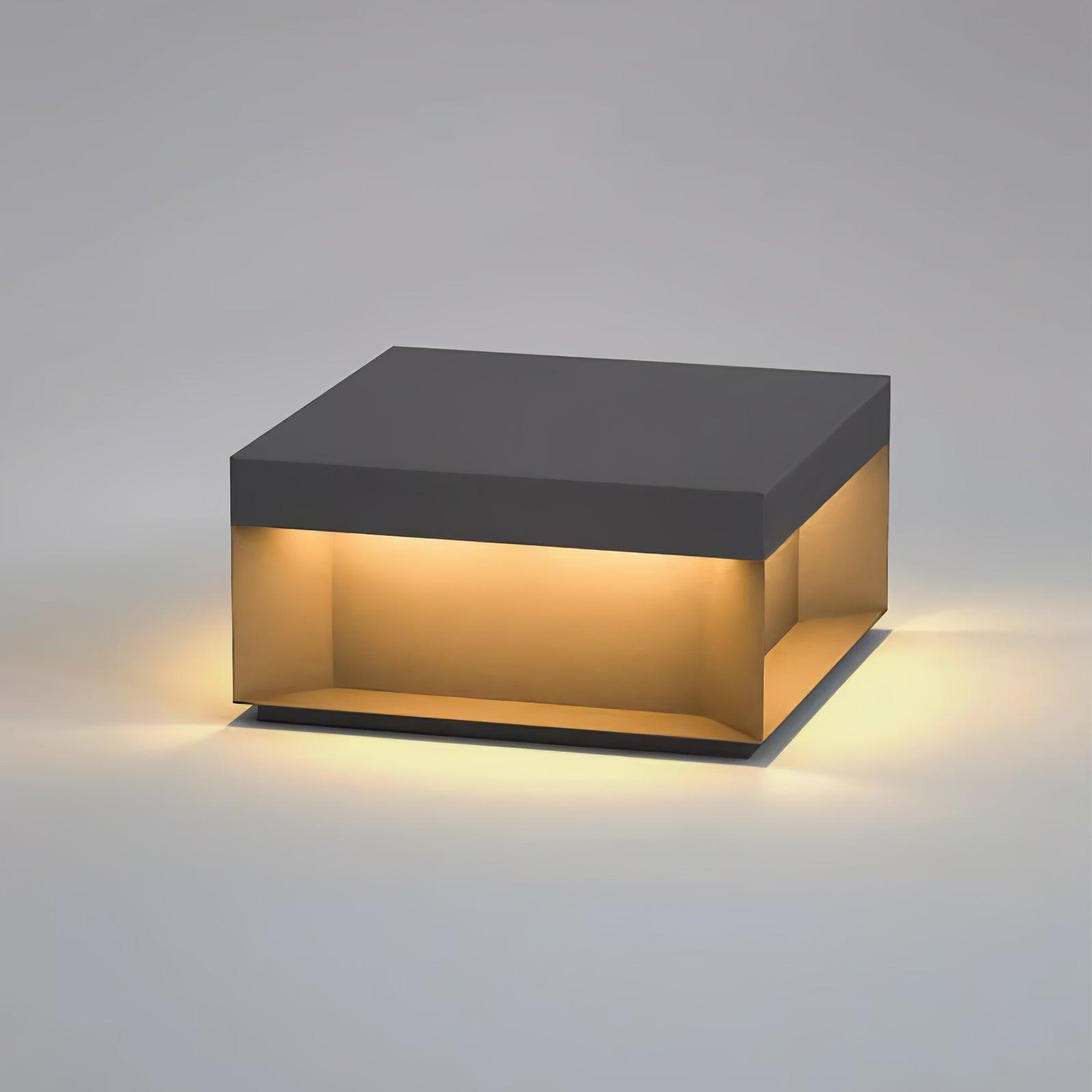 Black Box Outdoor Post Light - Cueteks