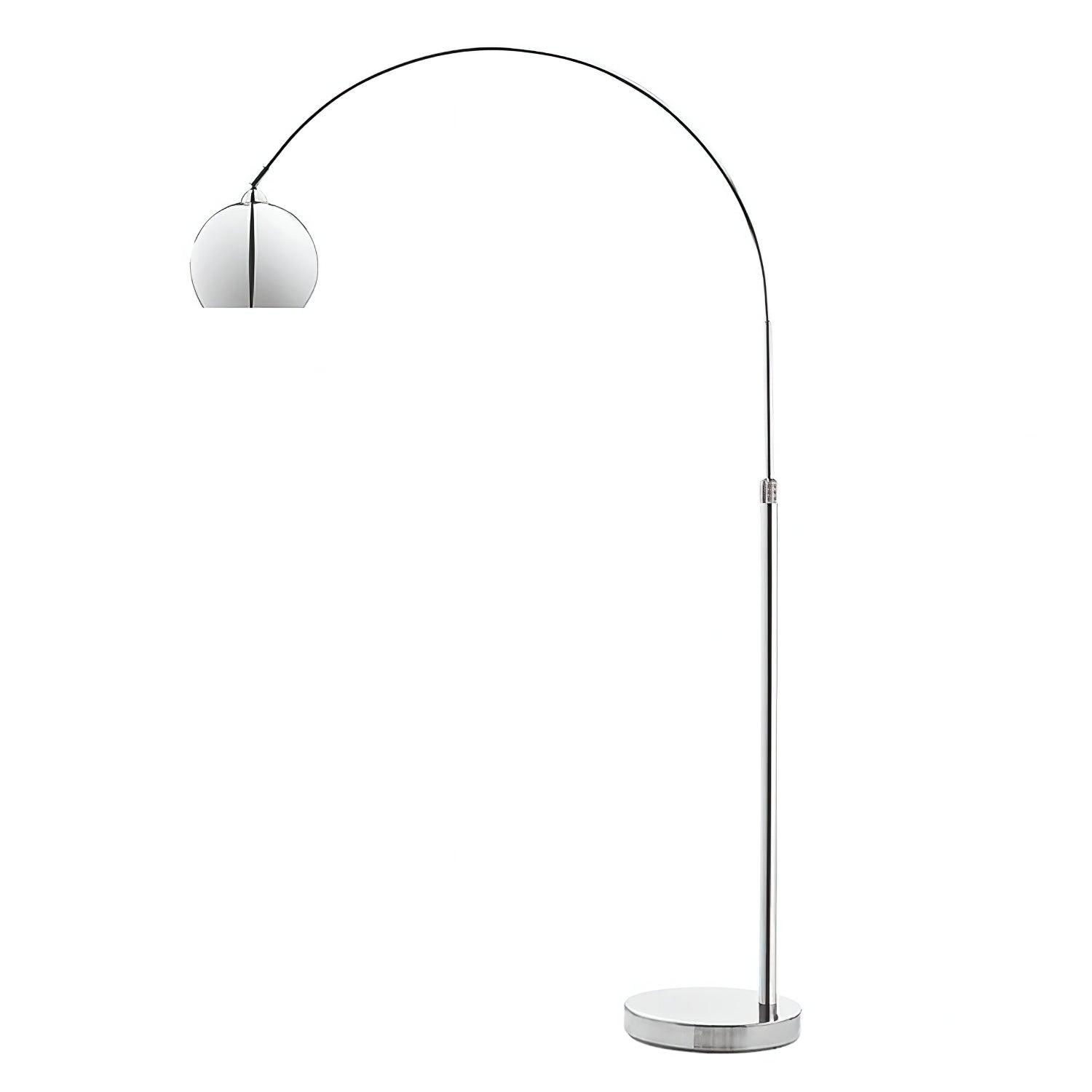 Angler floor lamp
