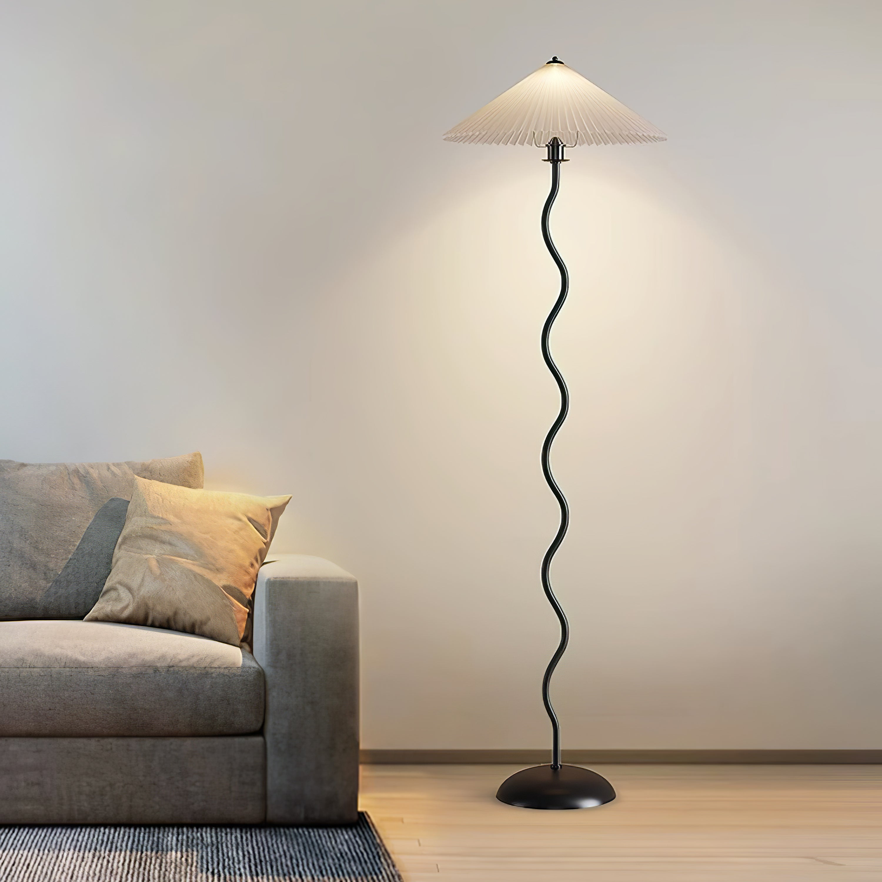 Squiggle Floor Lamp - Cueteks