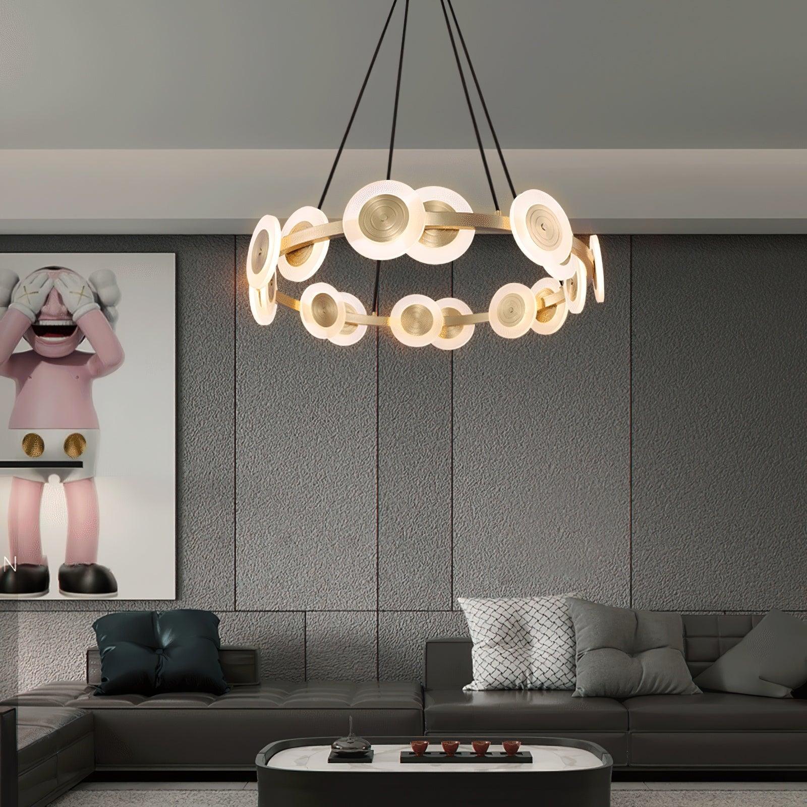 Samiya Nordic Chandelier - Cueteks