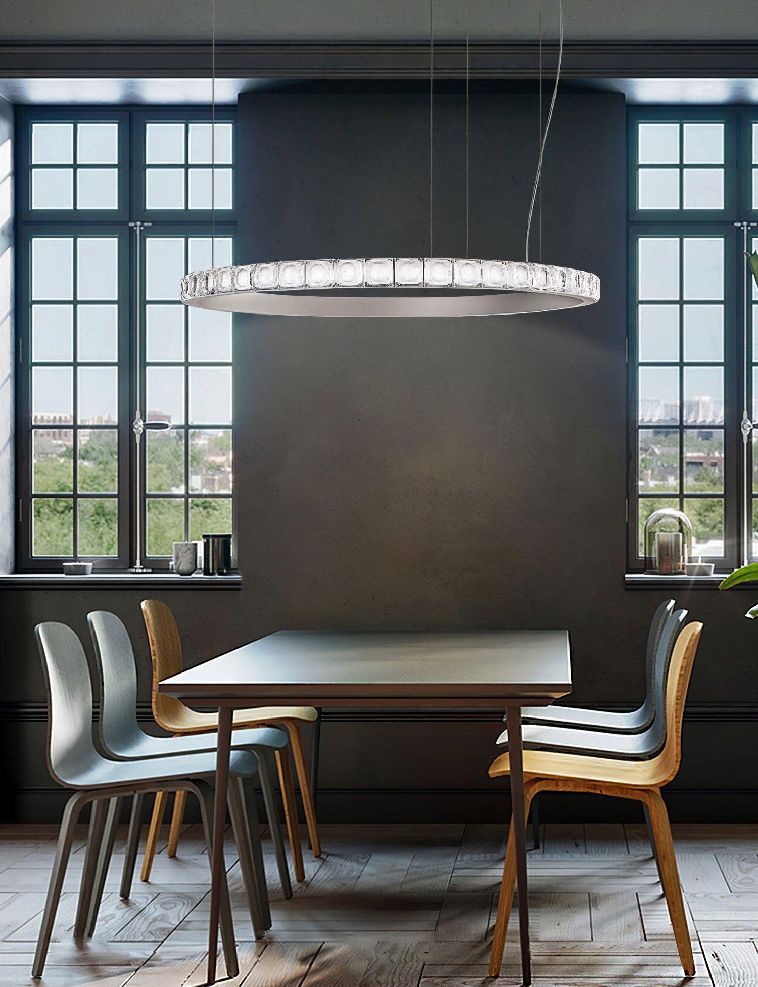 Aura Ring Chandelier - Cueteks