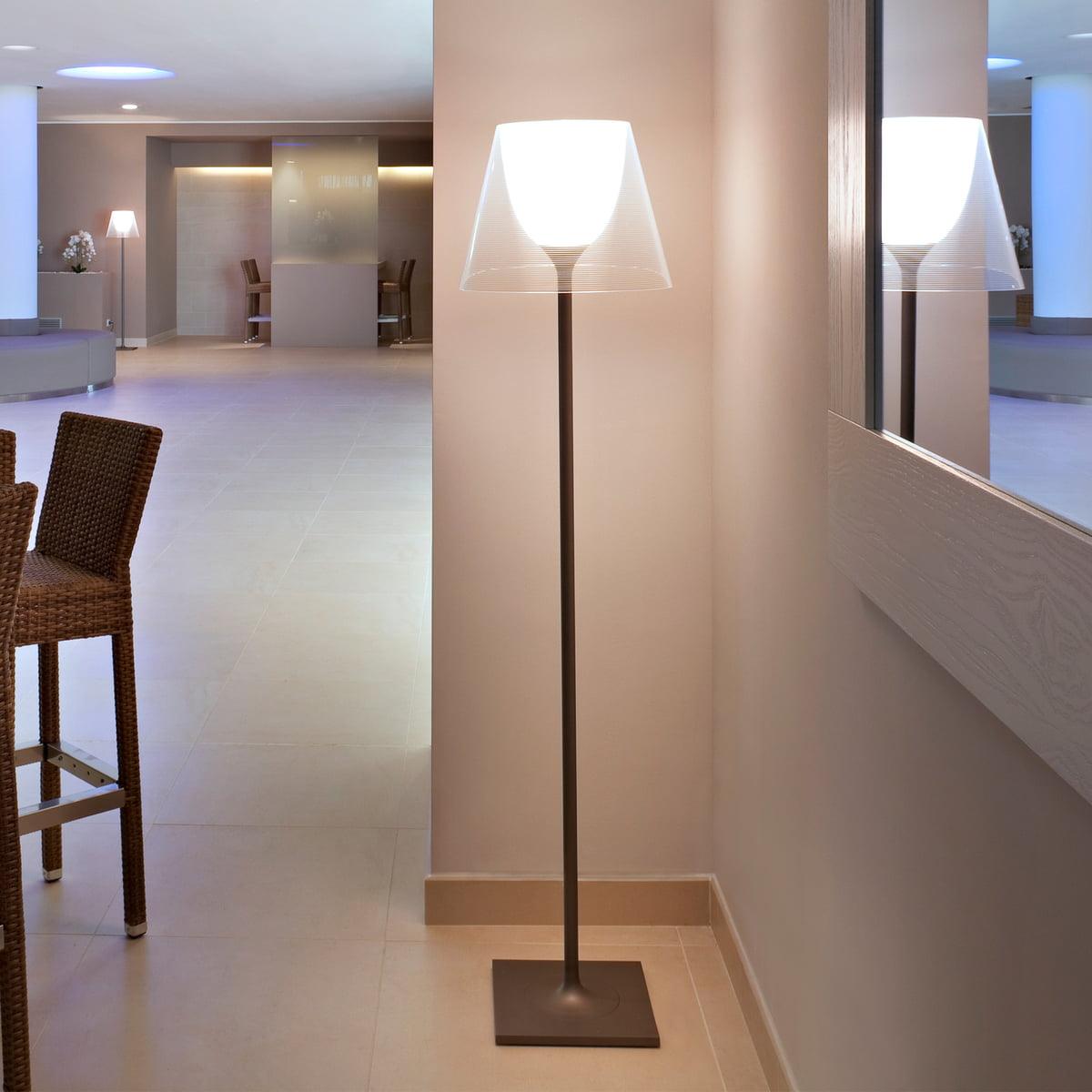 Chrome Prism Floor Lamp - Cueteks