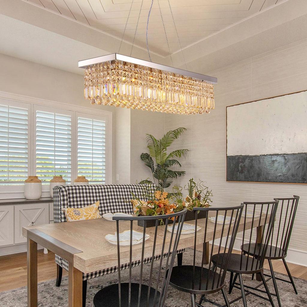 Crystal Raindrop Chandelier - Cueteks