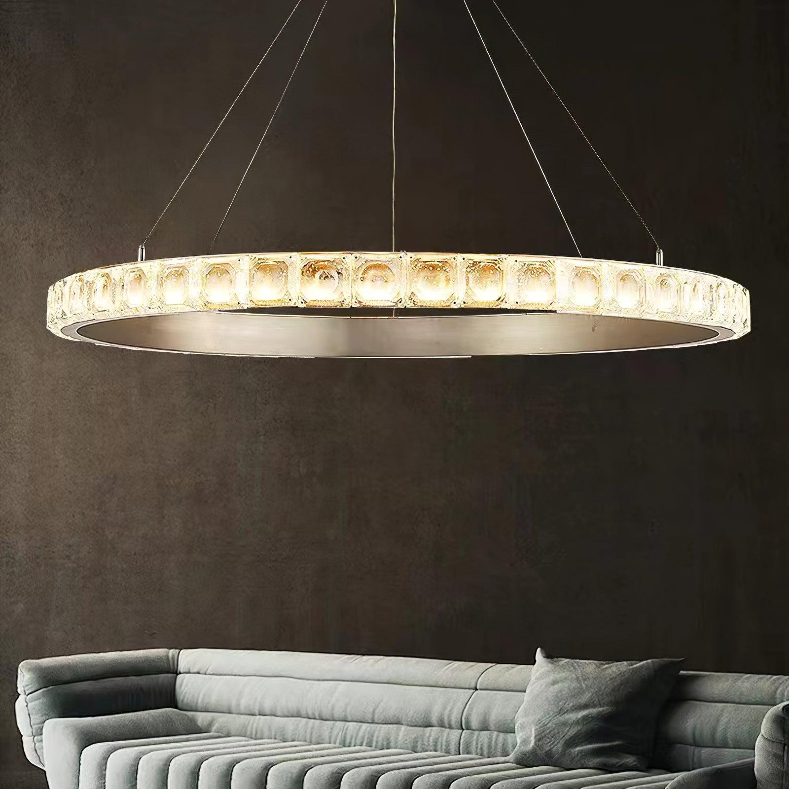 Aura Ring Chandelier - Cueteks