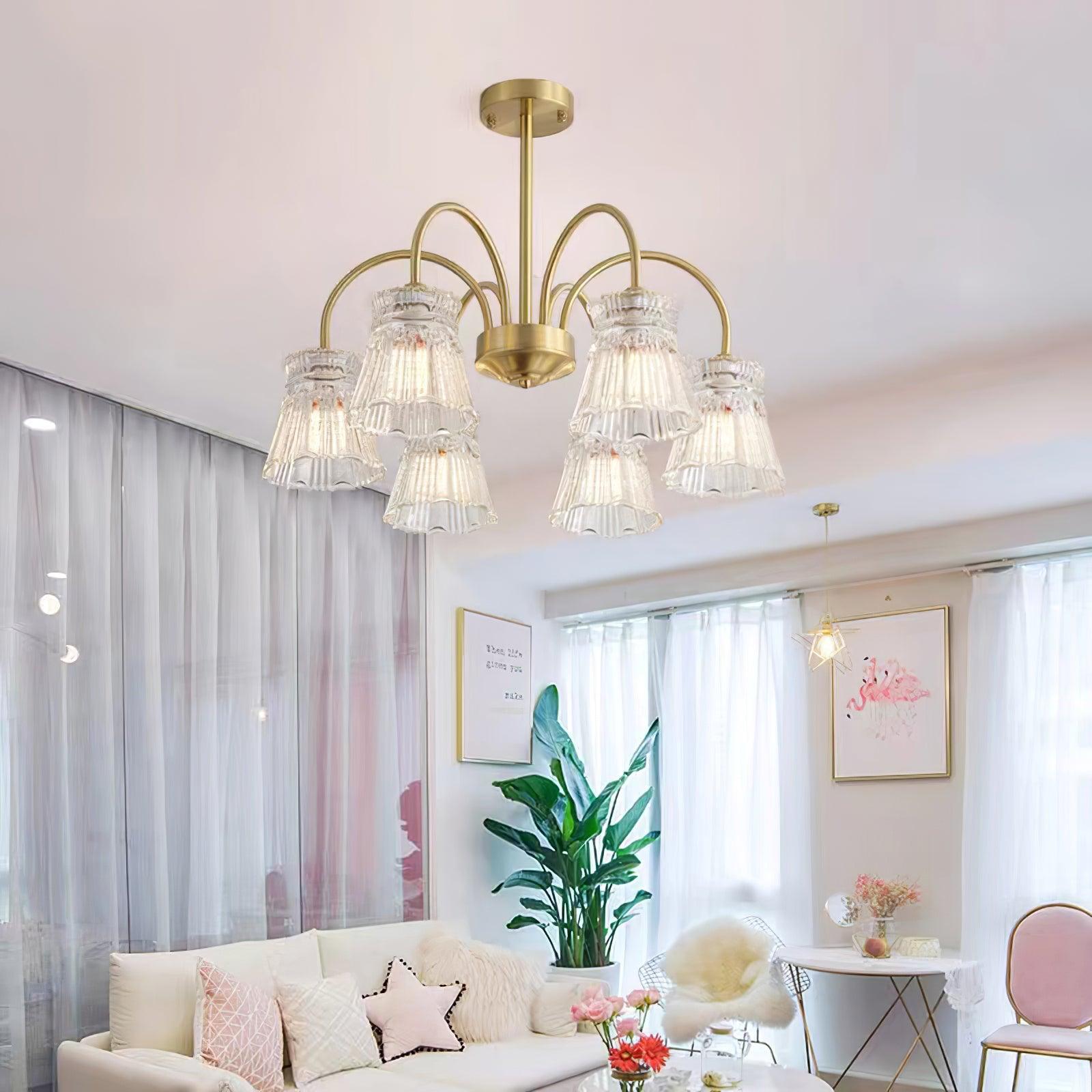 Ice Cream Crystal Chandeliers - Cueteks