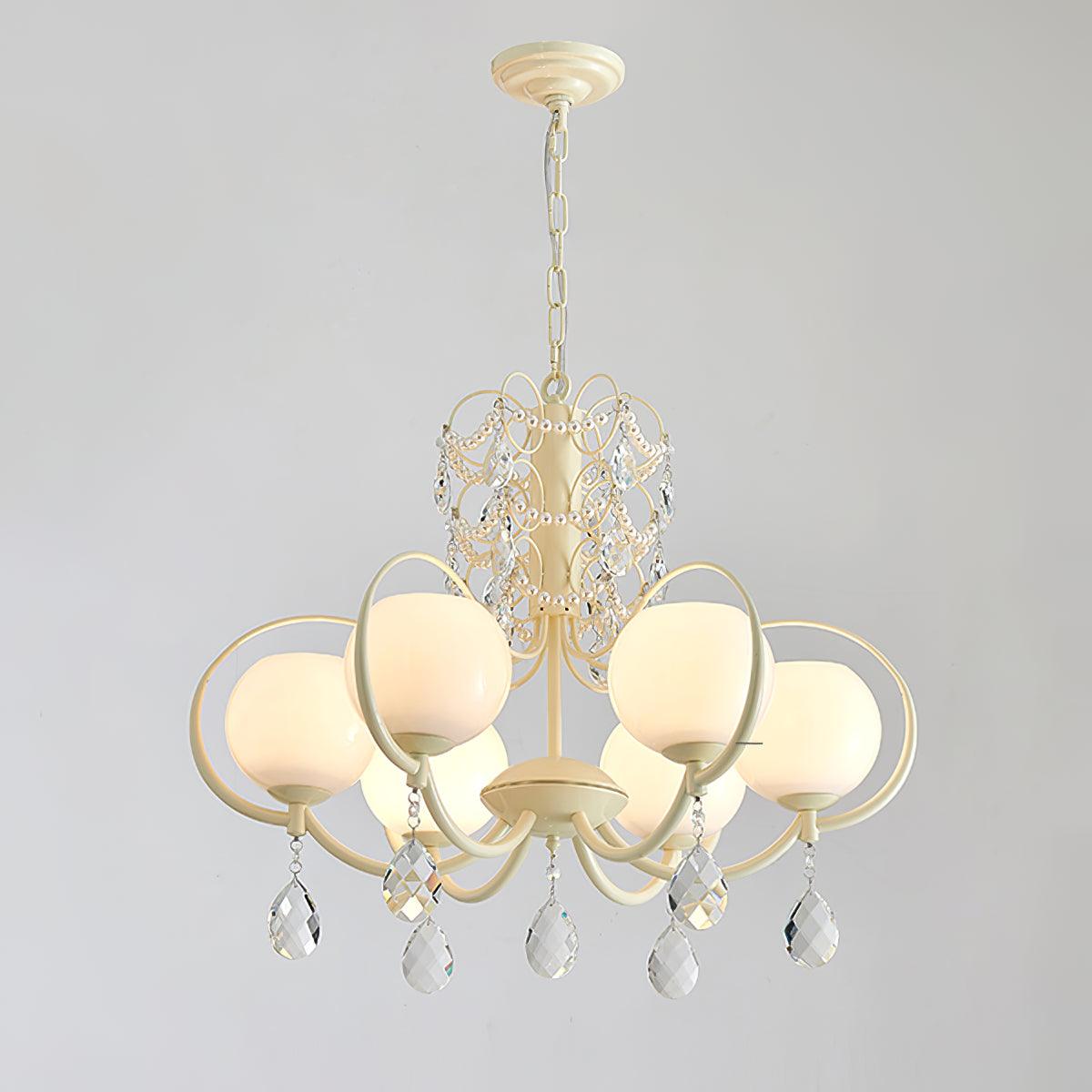 Doria Crystal Chandelier - Cueteks