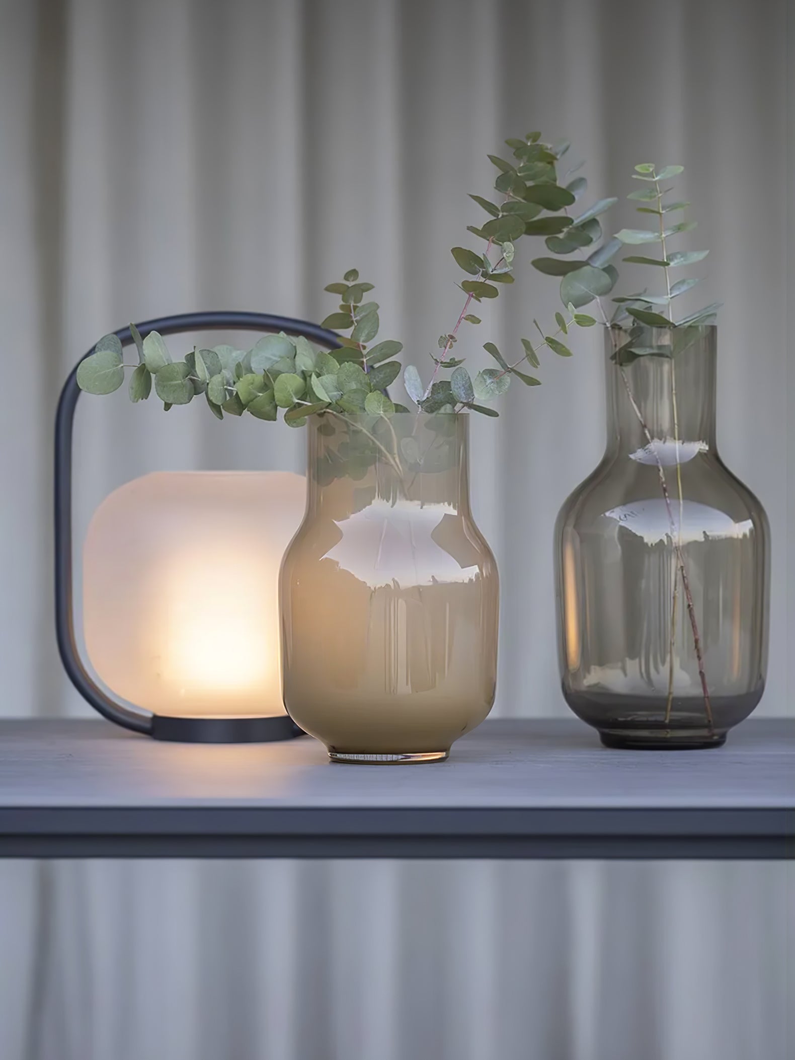 Portable Lantern Outdoor Table Lamp with Solar Panel - Cueteks