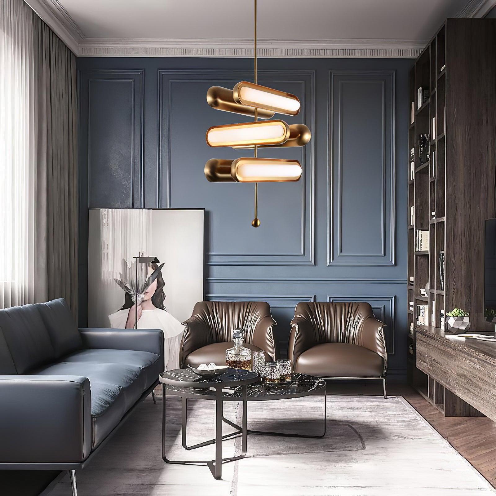 Capsule Chandelier - Cueteks