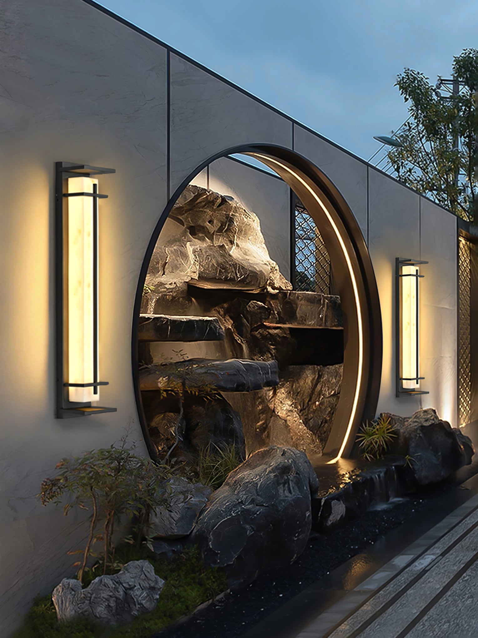 Square Outdoor Wall Light - Cueteks