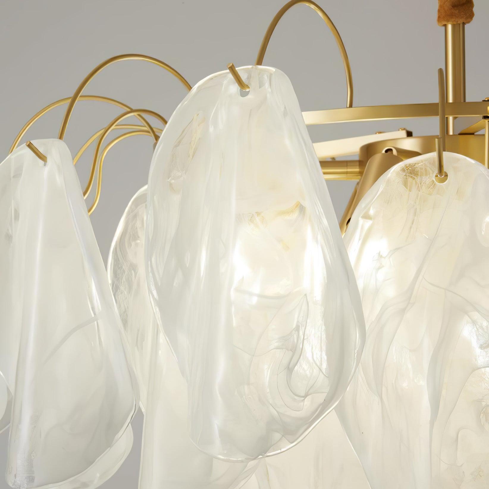 Multi Tier Cloud Glass Pendant Light - Cueteks