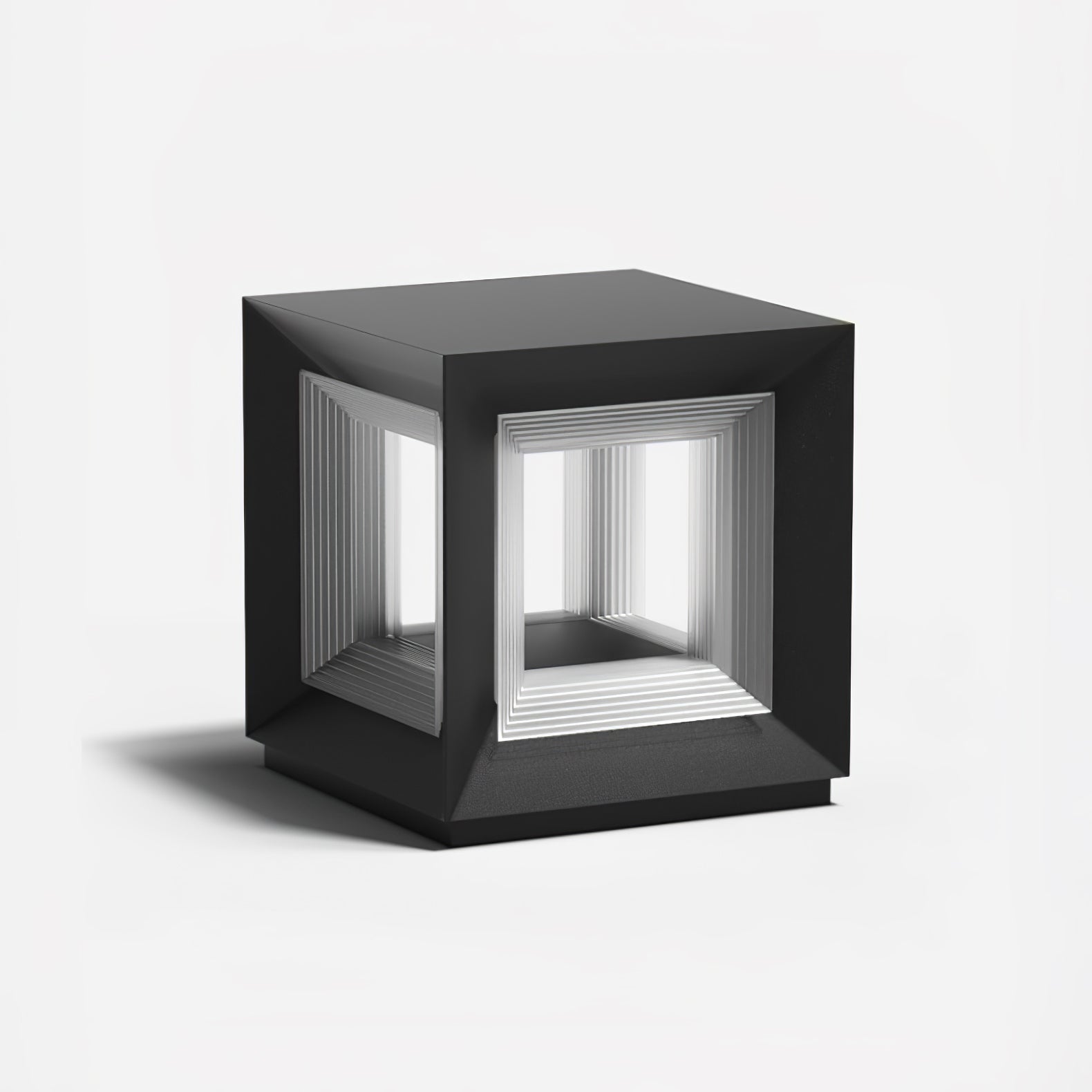 Light Cube Outdoor Post Light - Cueteks