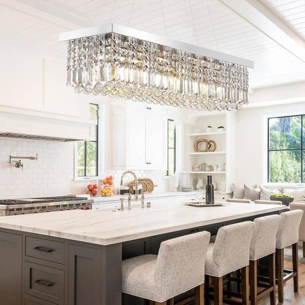 Crystal Raindrop Chandelier - Cueteks