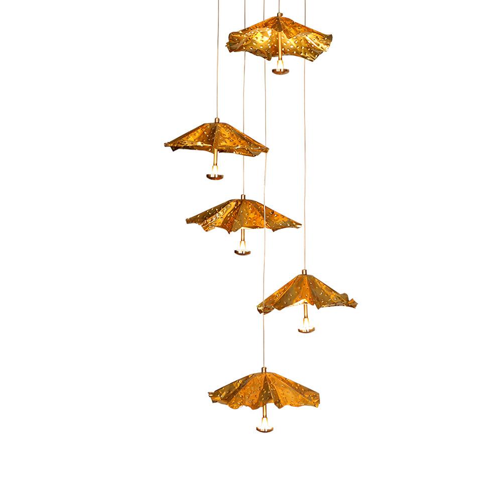 Livra Leaf Chandelier - Cueteks