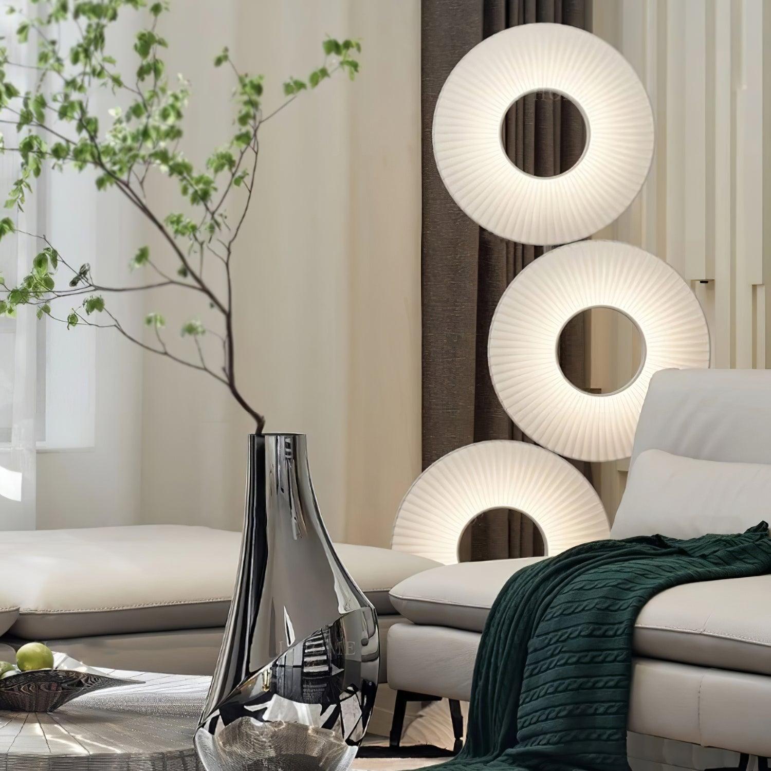 Iris Totem Floor Lamp - Cueteks