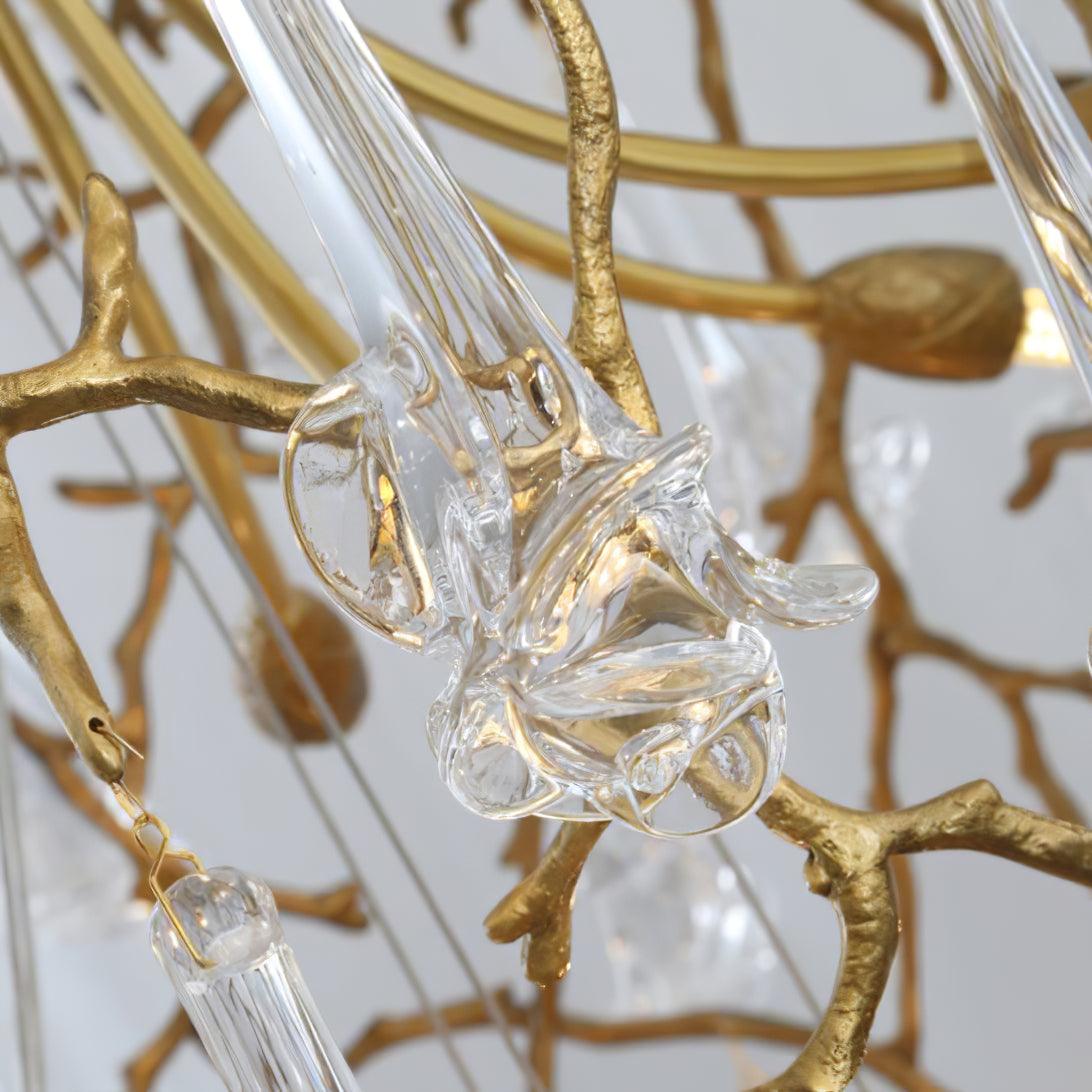 Tree Branch Staircase Chandelier - Cueteks