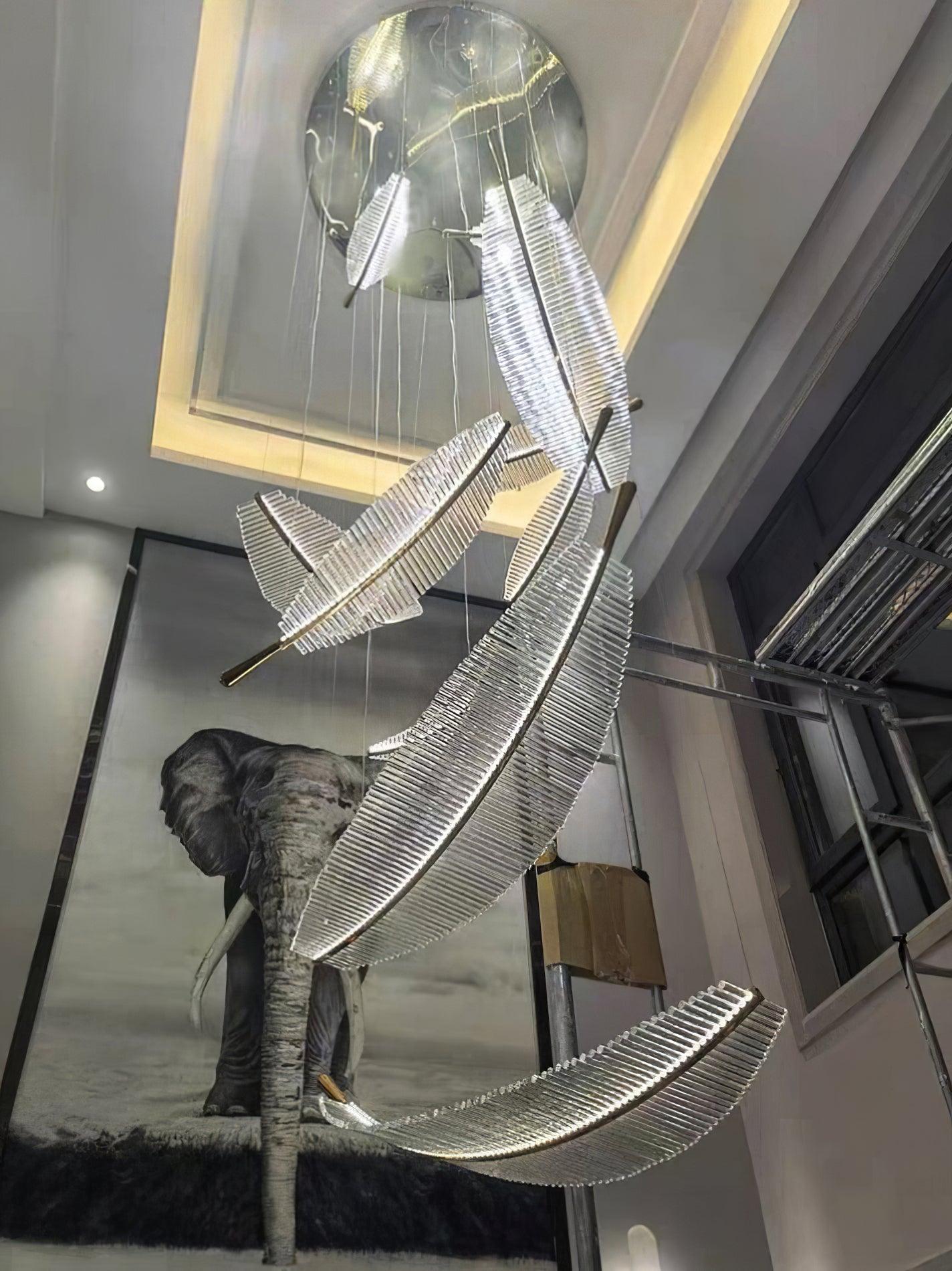Leaf LED Chandelier - Cueteks