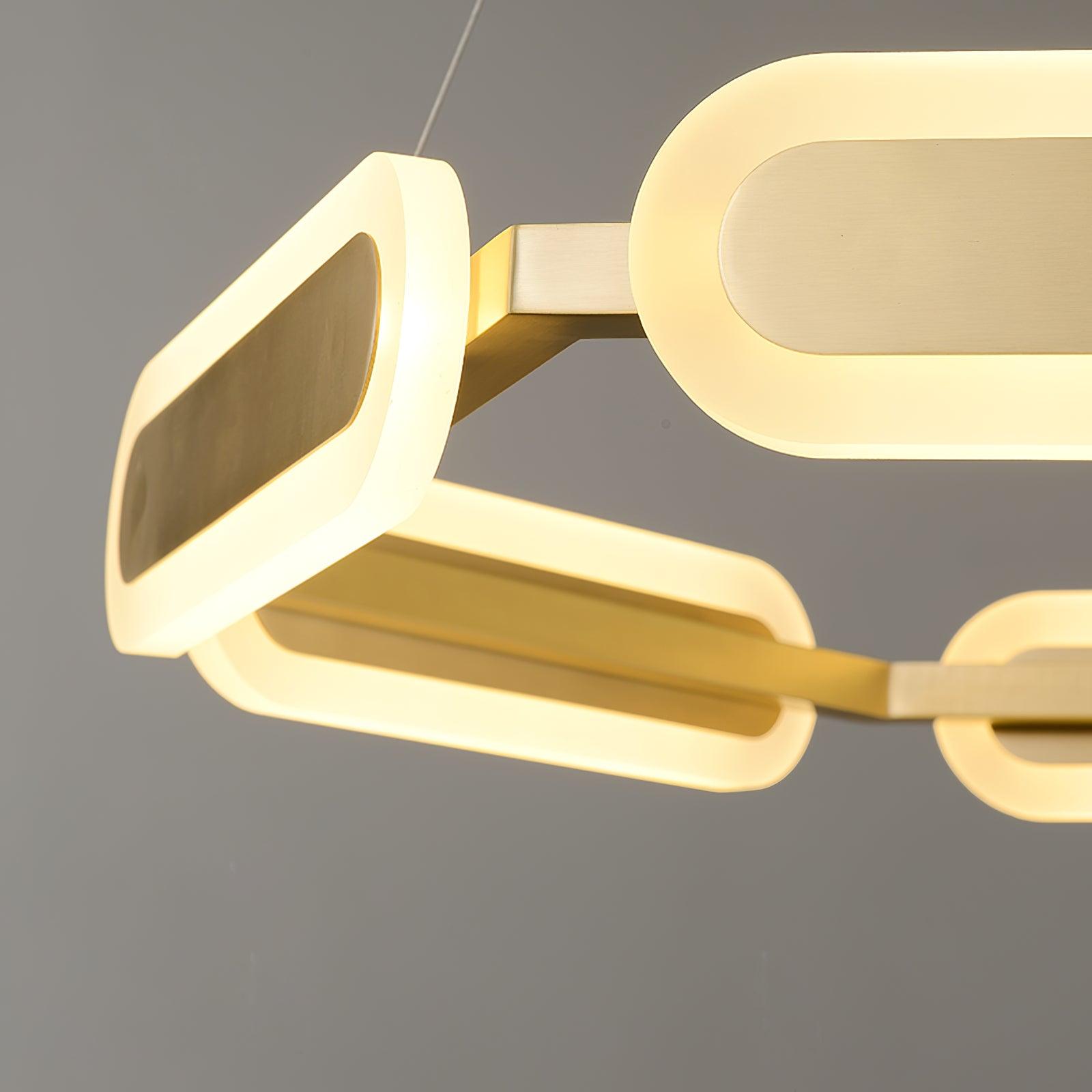 Swirl Chandelier - Cueteks