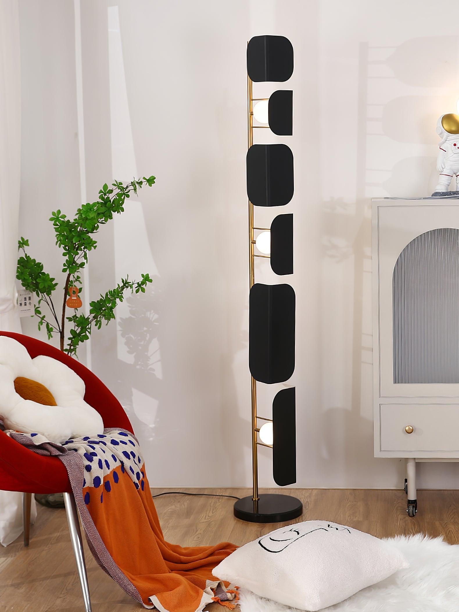Leagan Floor Lamp - Cueteks