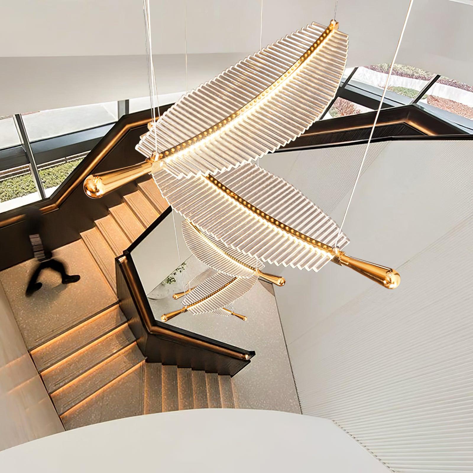 Leaf LED Chandelier - Cueteks