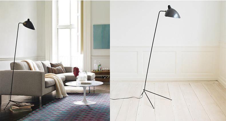 Serge Mouille Floor Lamp - Cueteks