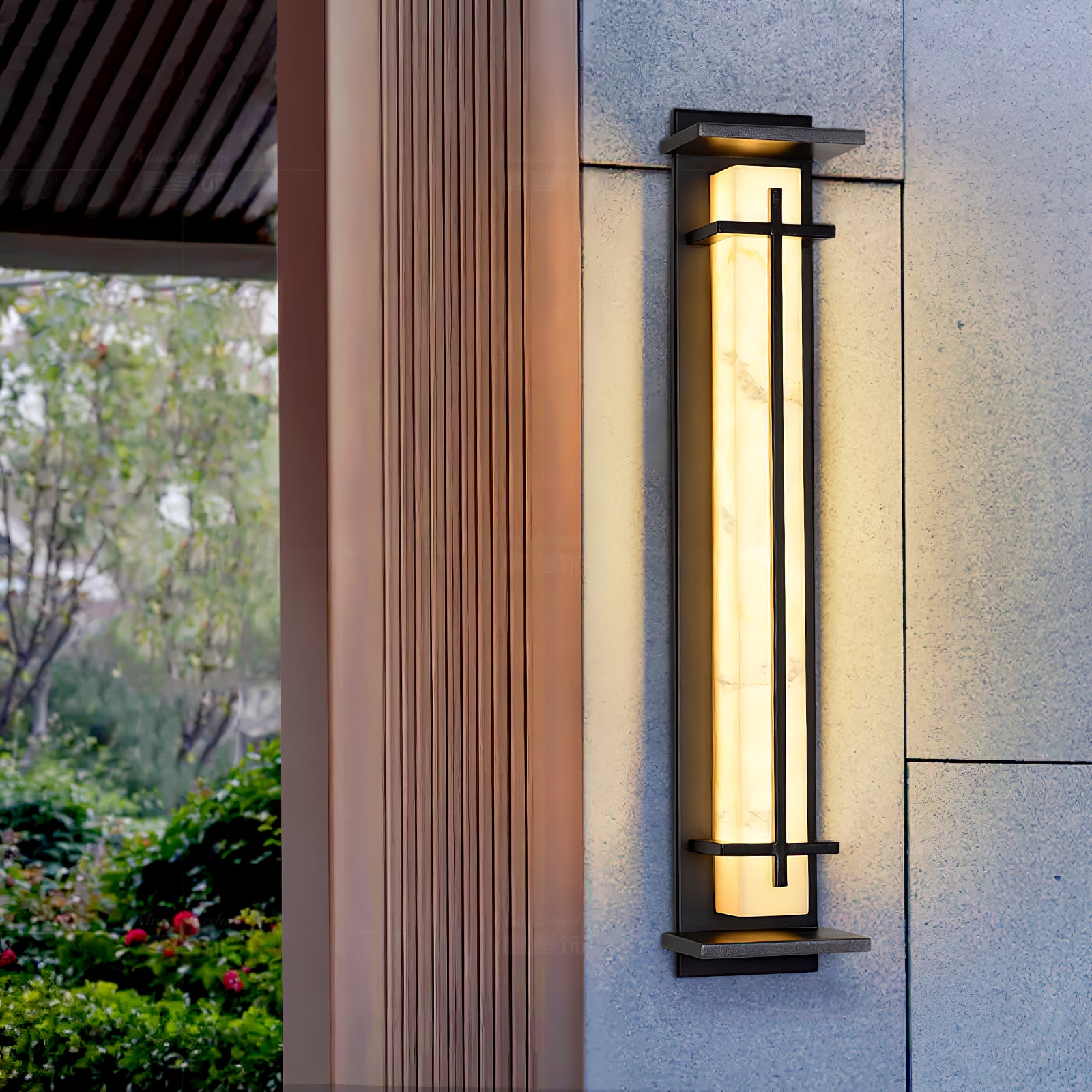 Square Outdoor Wall Light - Cueteks