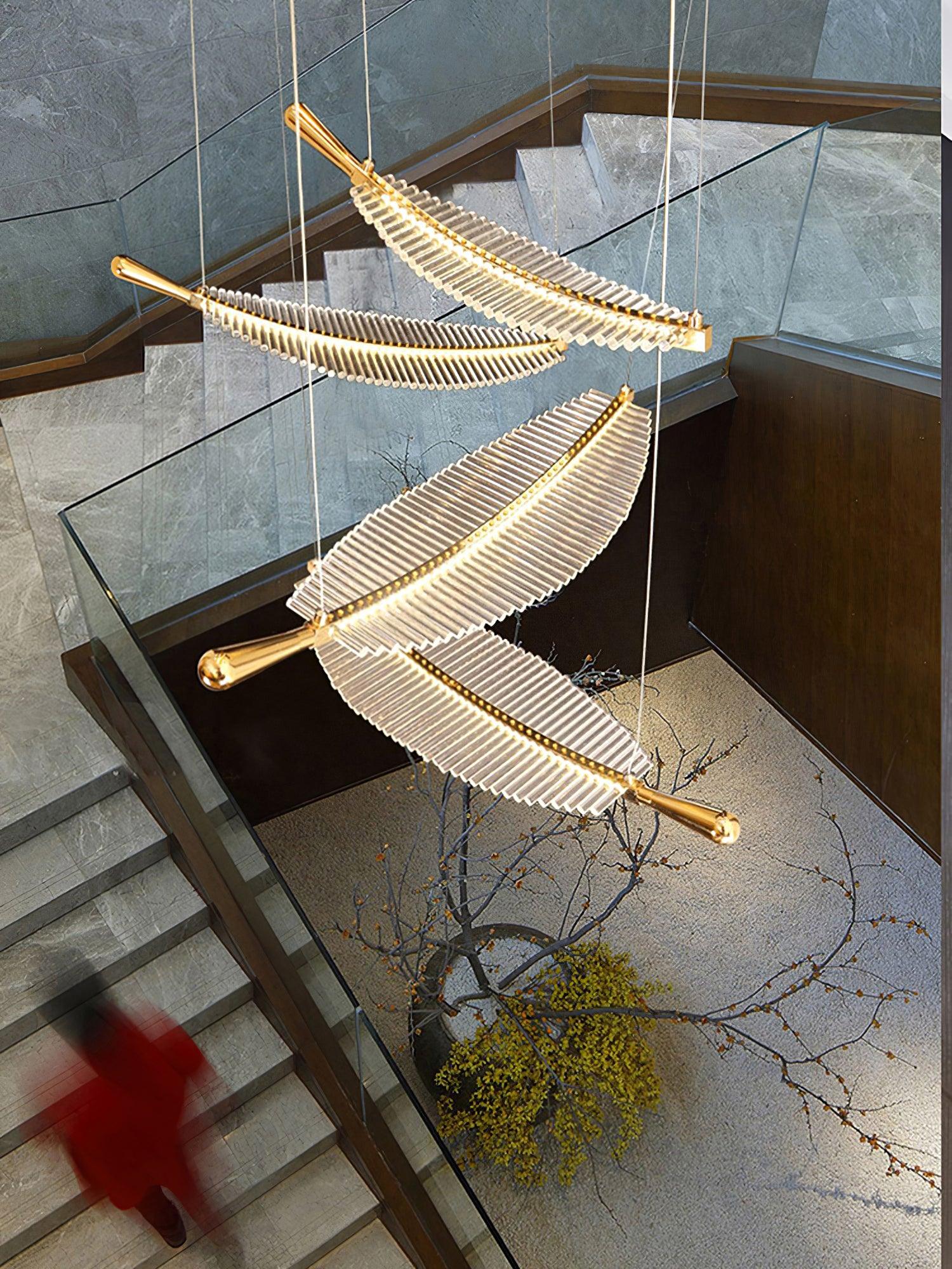 Leaf LED Chandelier - Cueteks