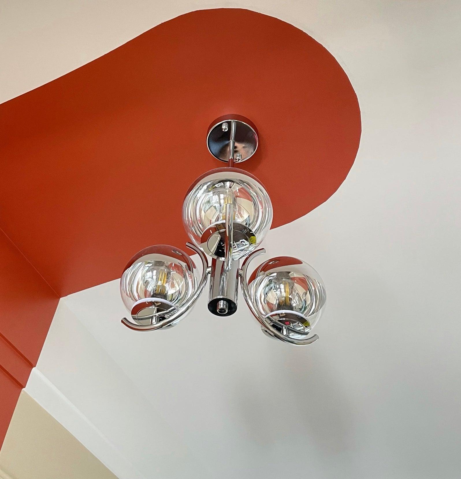 Space Ball Chandelier - Cueteks