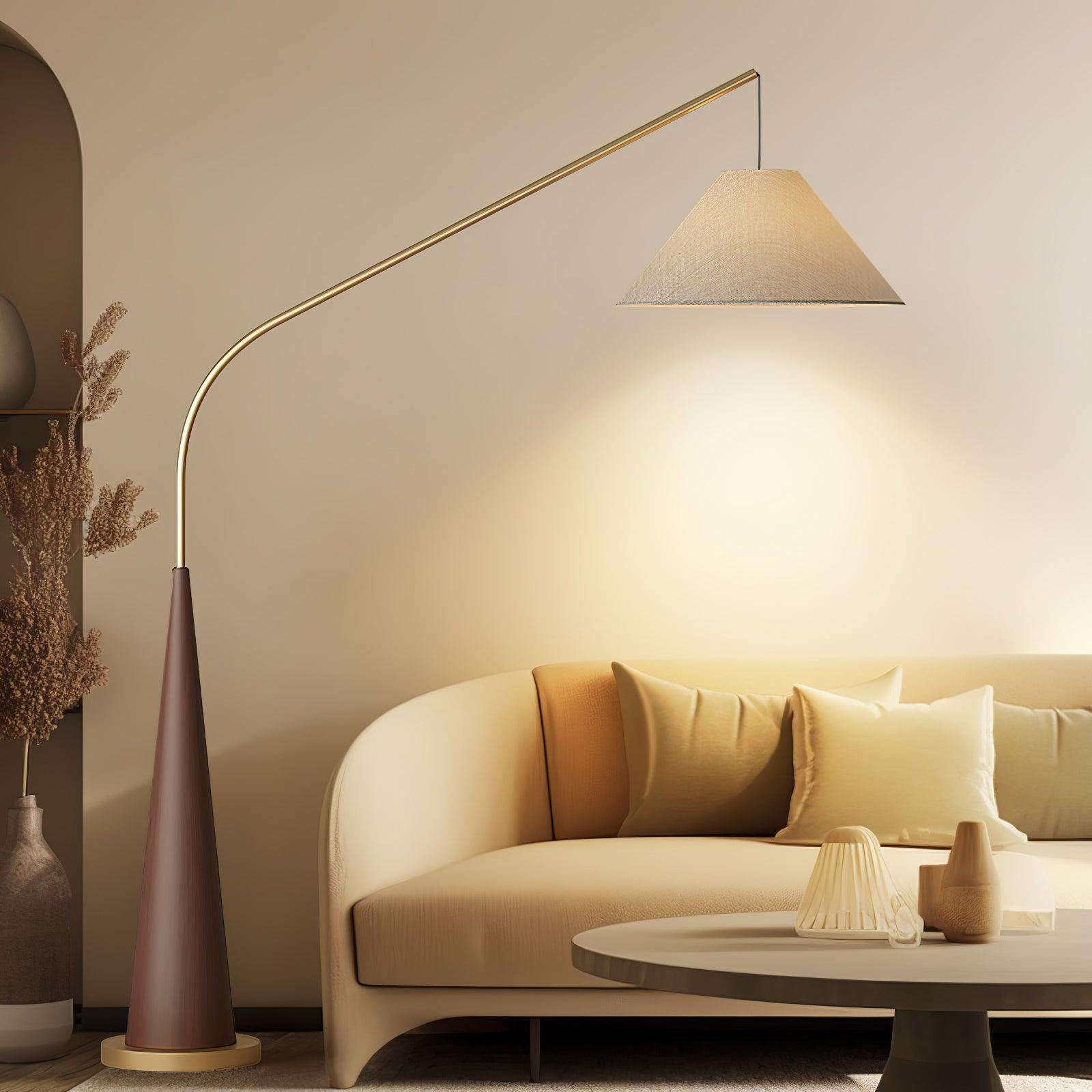 Gibson Arc Floor Lamp - Cueteks