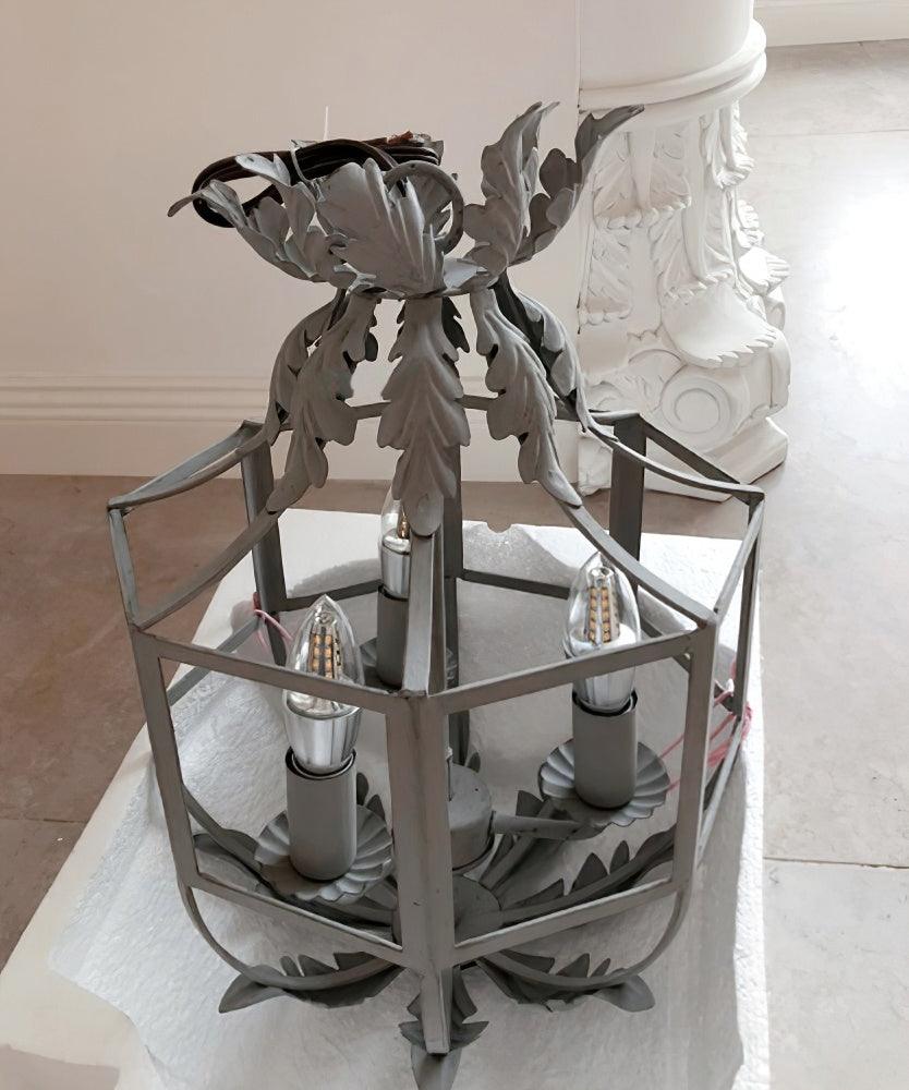 Lustre Retro Cage Chandelier - Cueteks