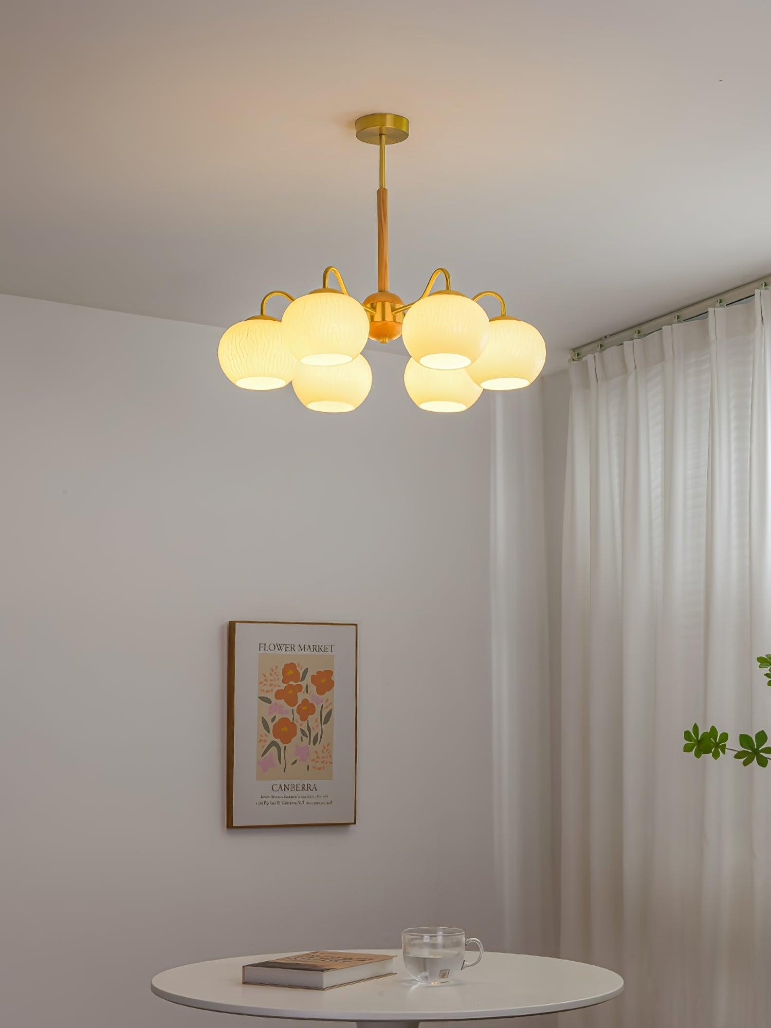 Hans Bergstrom Chandelier - Cueteks