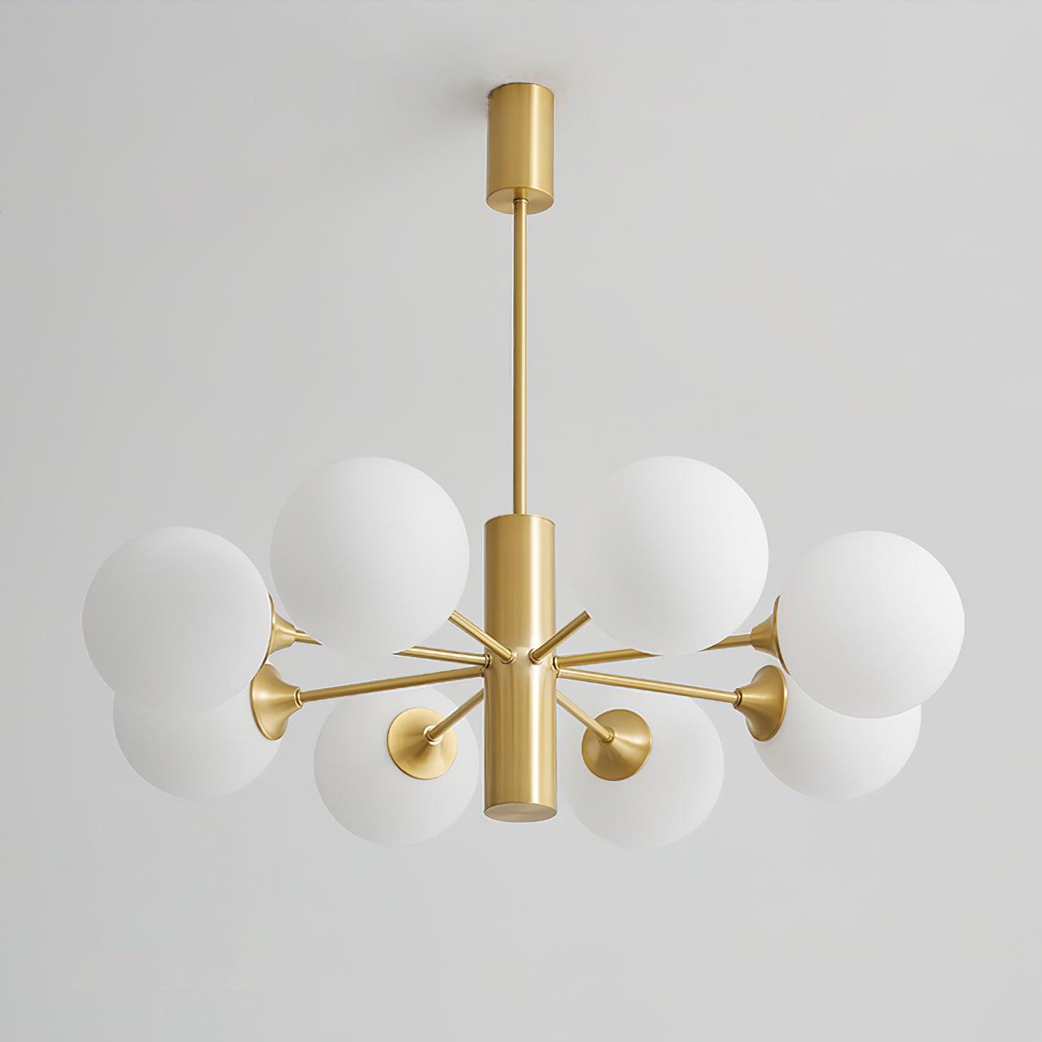 Stella Brass Chandelier - Cueteks