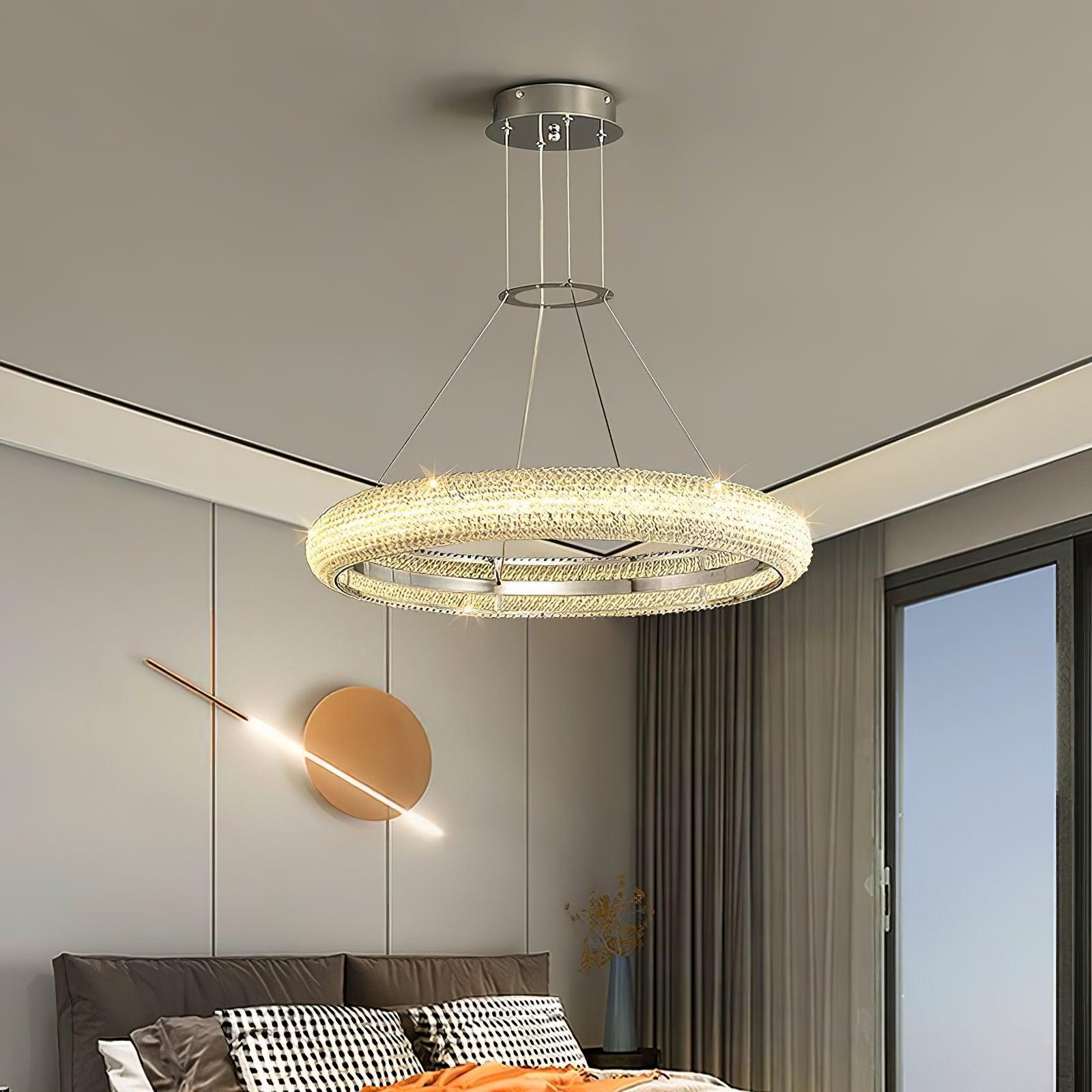 Asscher Ring Chandelier - Cueteks