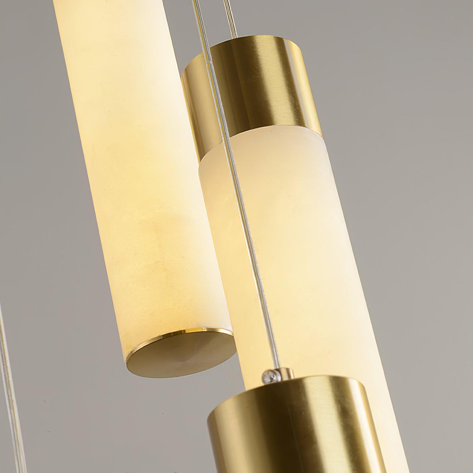Celestial Alabaster Cascade Chandelier - Cueteks