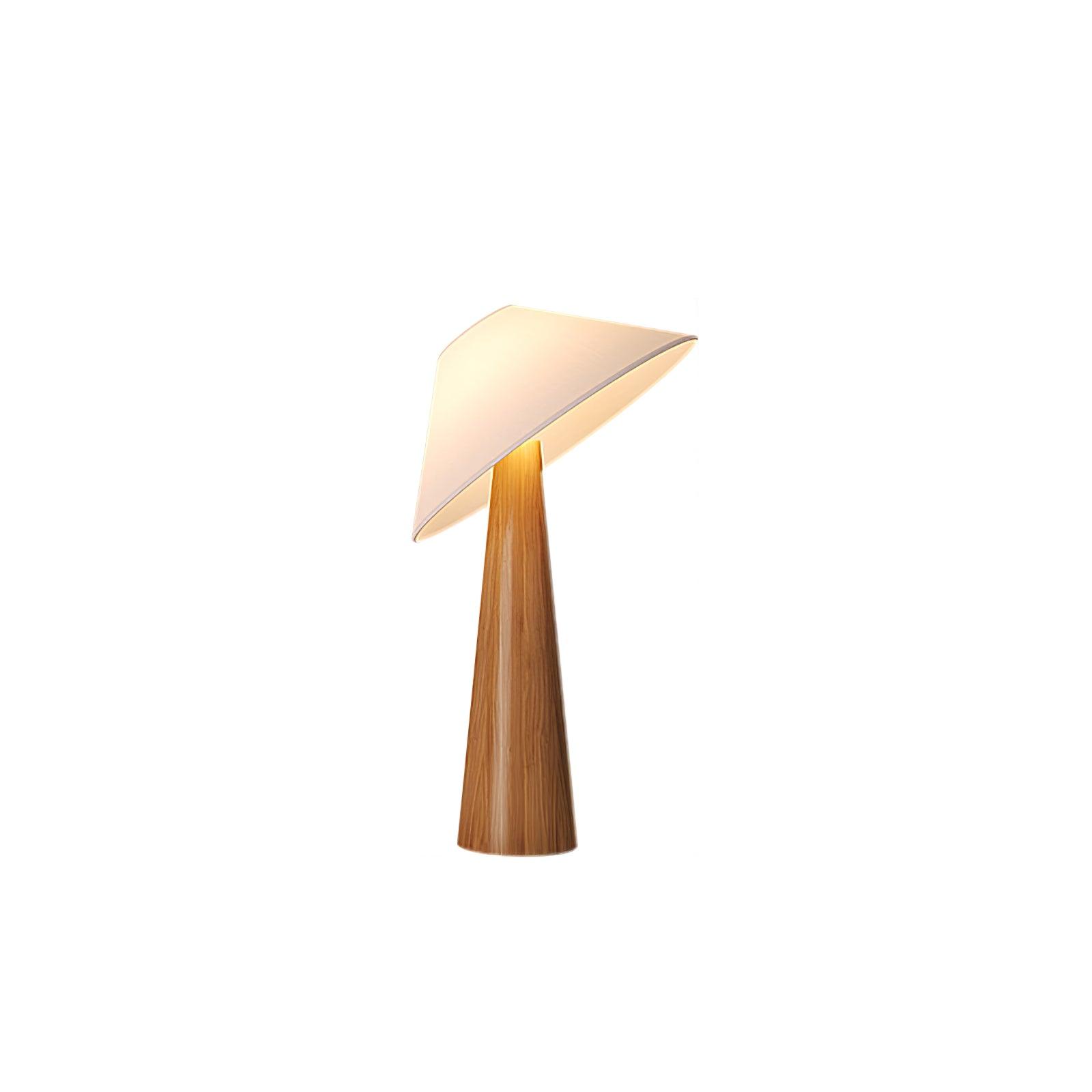 Tilt Hat Wooden Floor Lamp - Cueteks