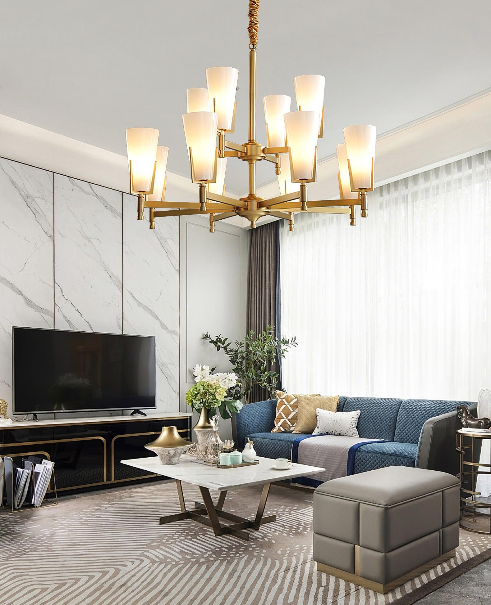 Upton Chandelier - Cueteks