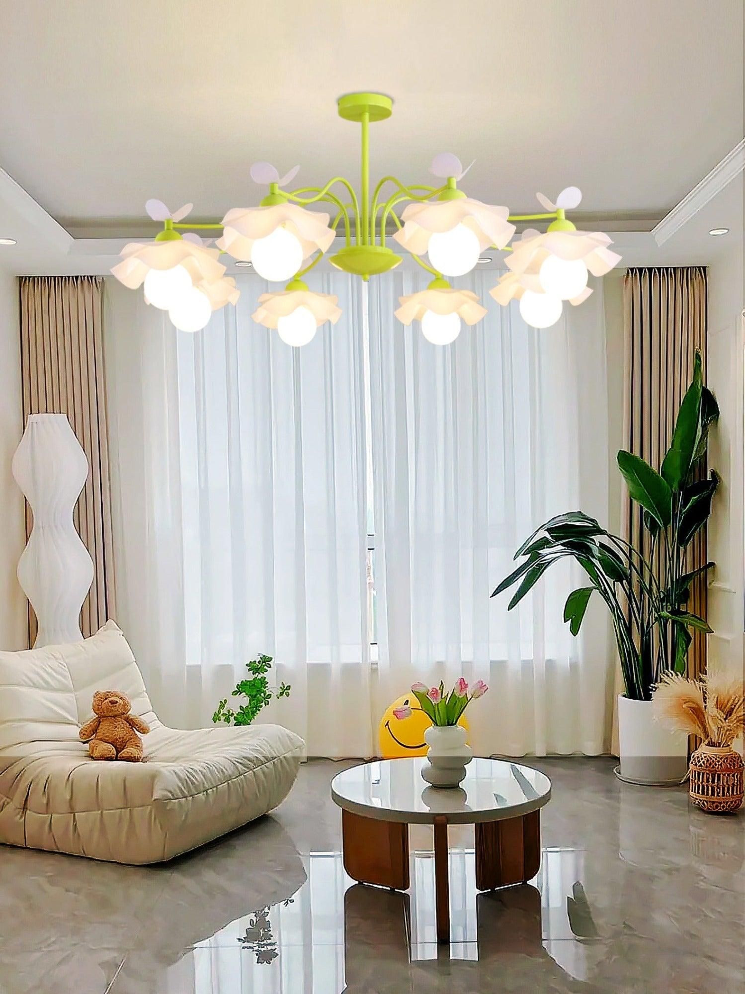 Murano Acrylic Chandelier - Cueteks