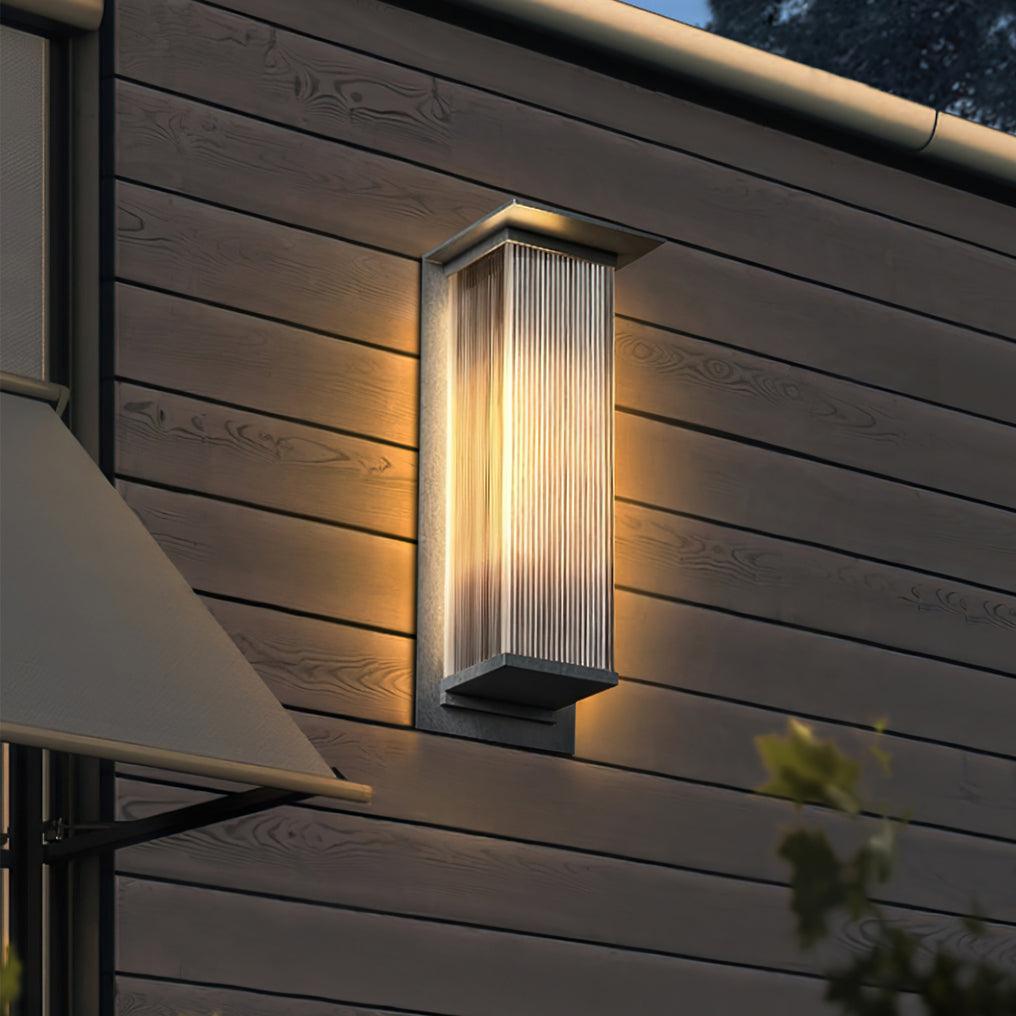 Oleron Box Outdoor Wall Lamp - Cueteks
