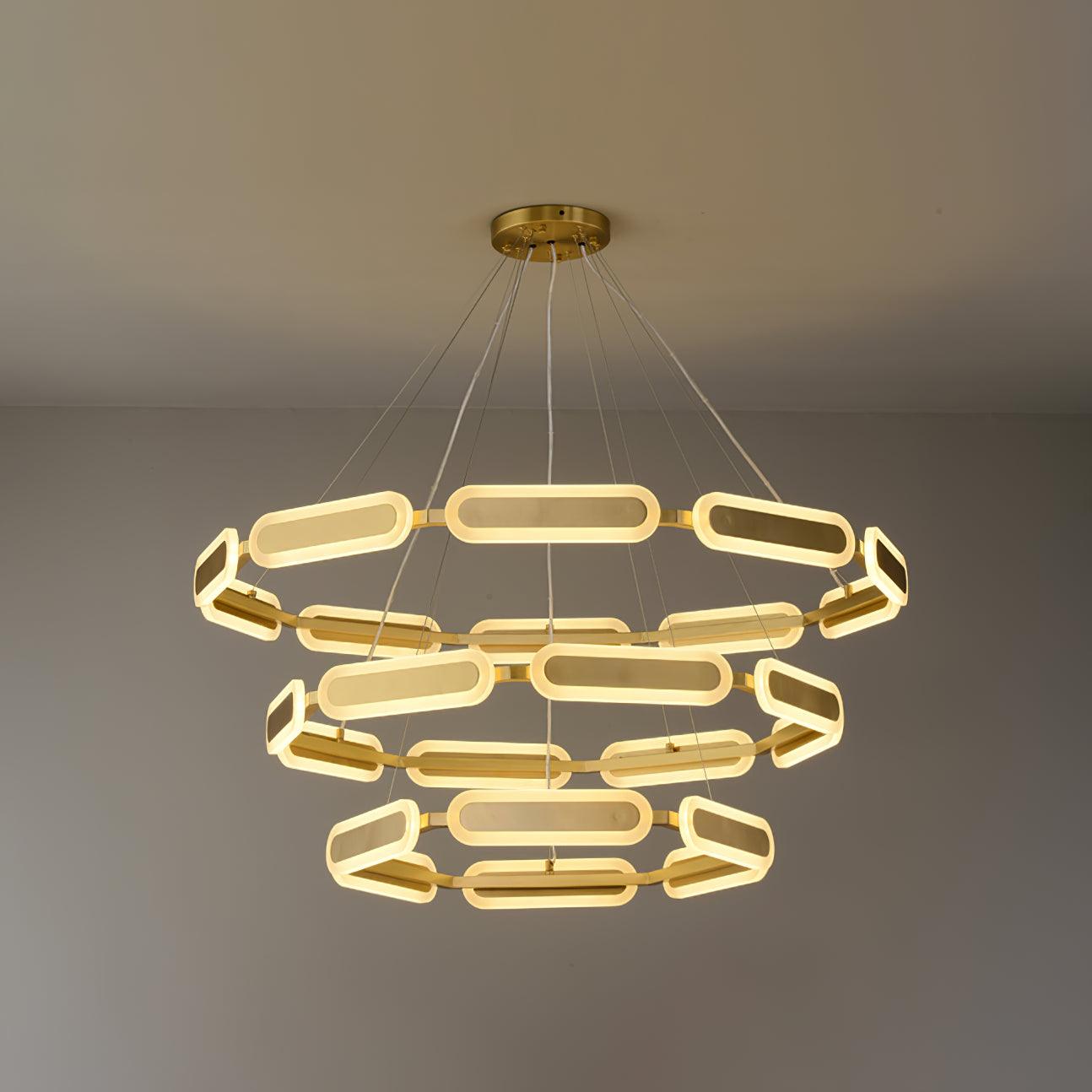 Swirl Chandelier - Cueteks