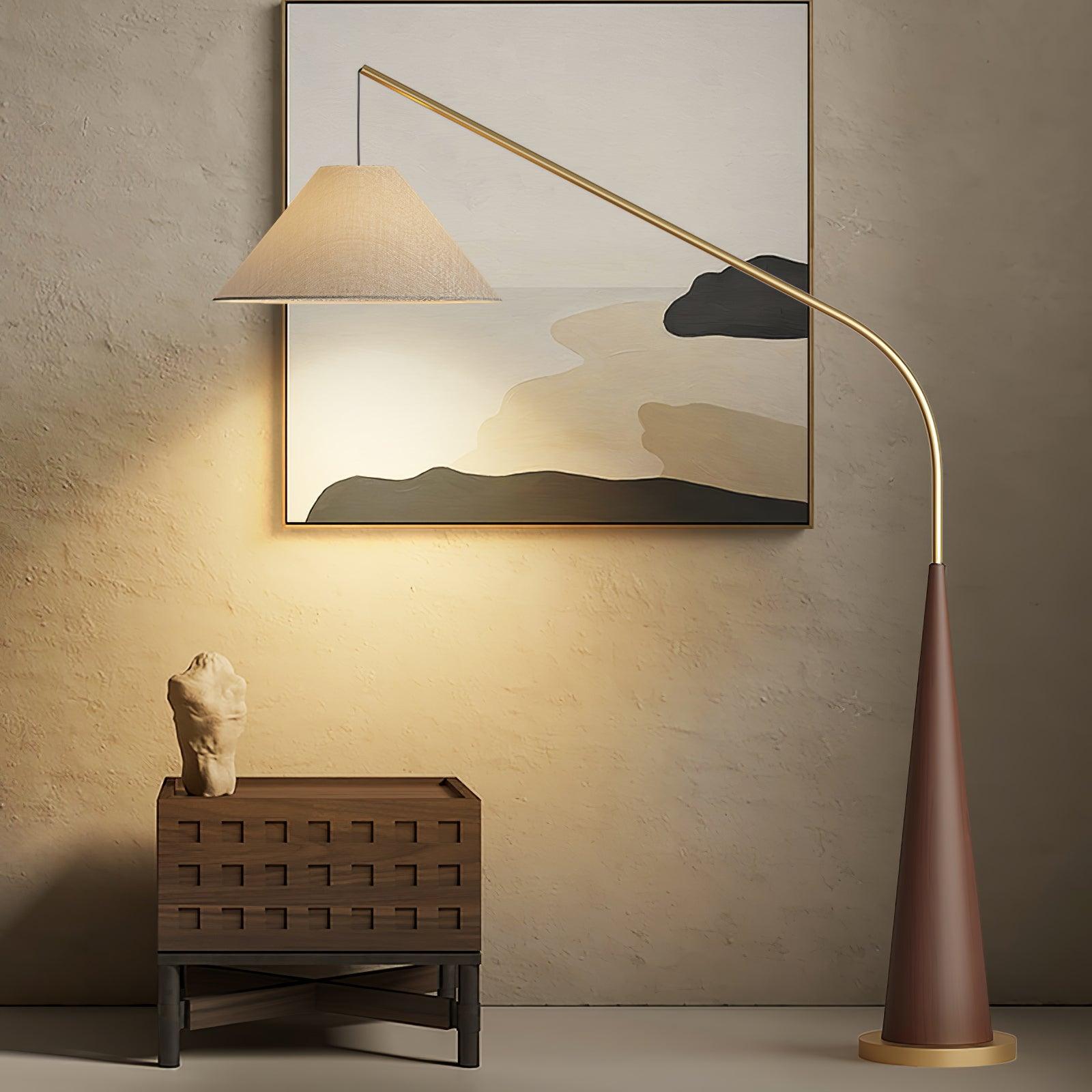 Gibson Arc Floor Lamp - Cueteks