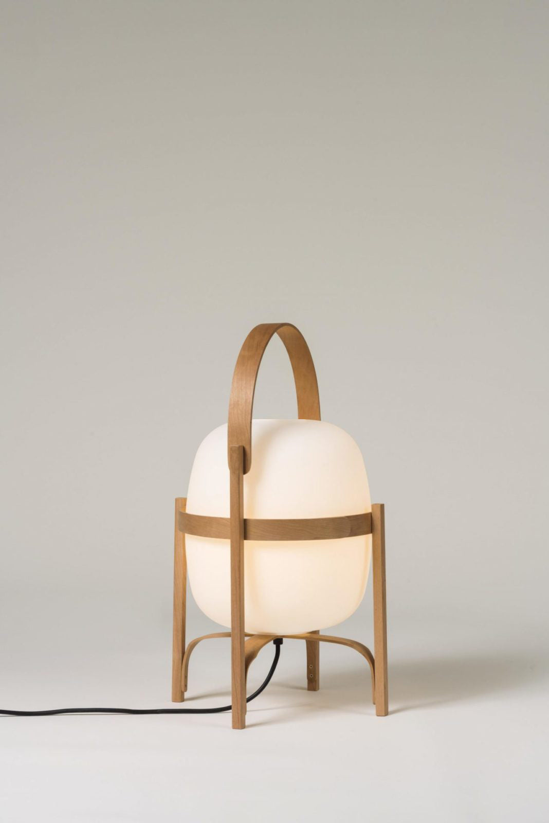 Portable Lantern Glass Table Lamp - Cueteks