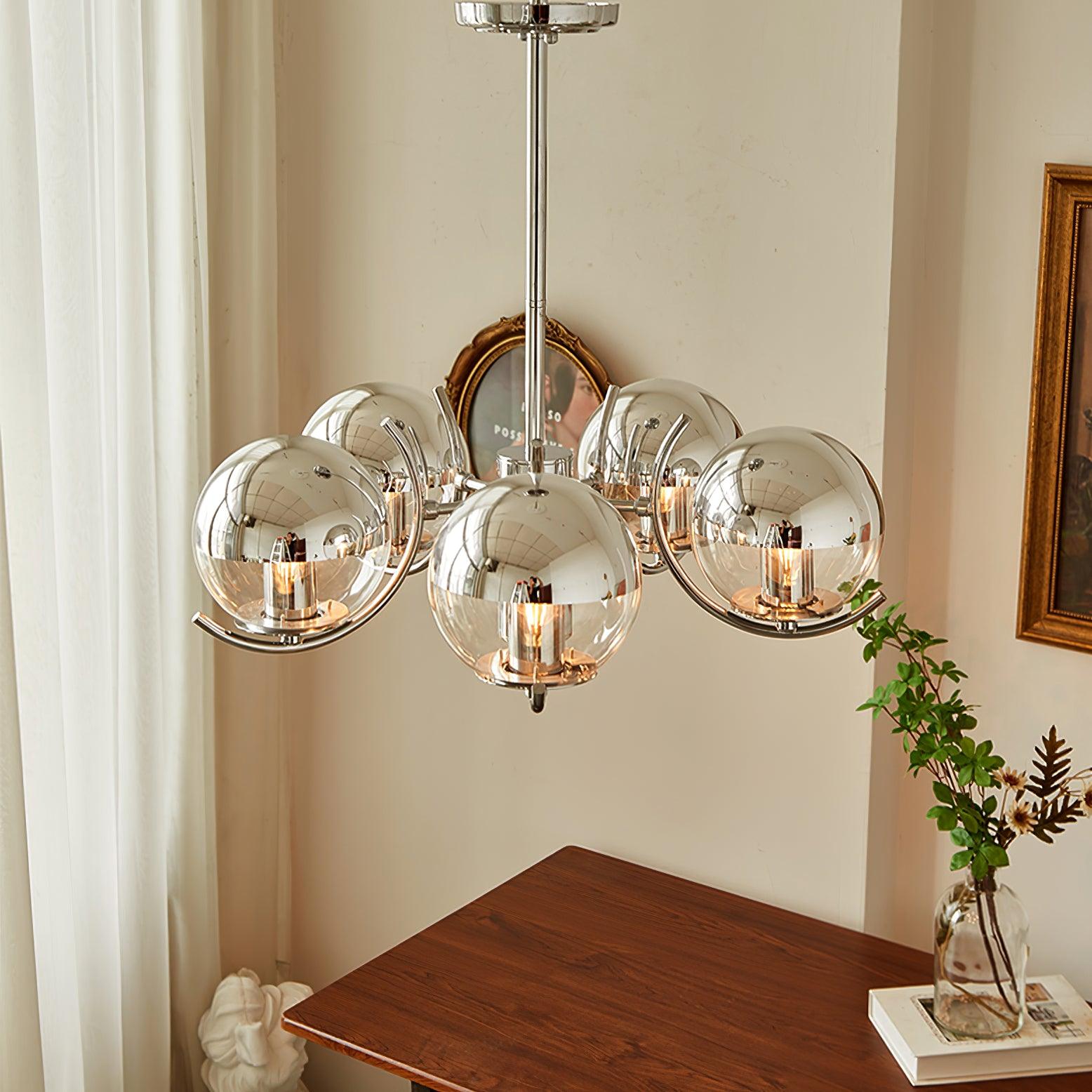 Space Ball Chandelier - Cueteks