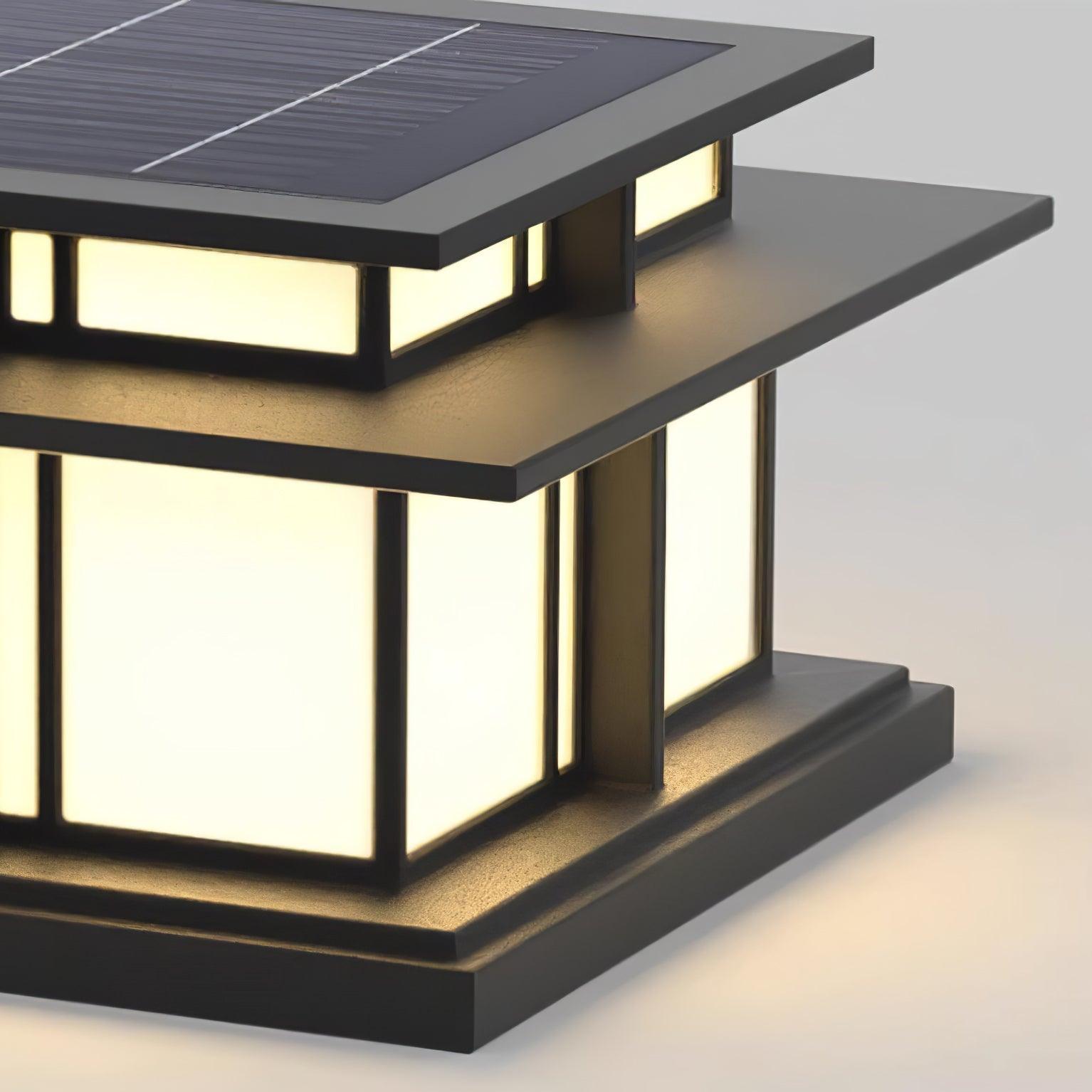 Boilyn Solar Outdoor Pillar Light - Cueteks